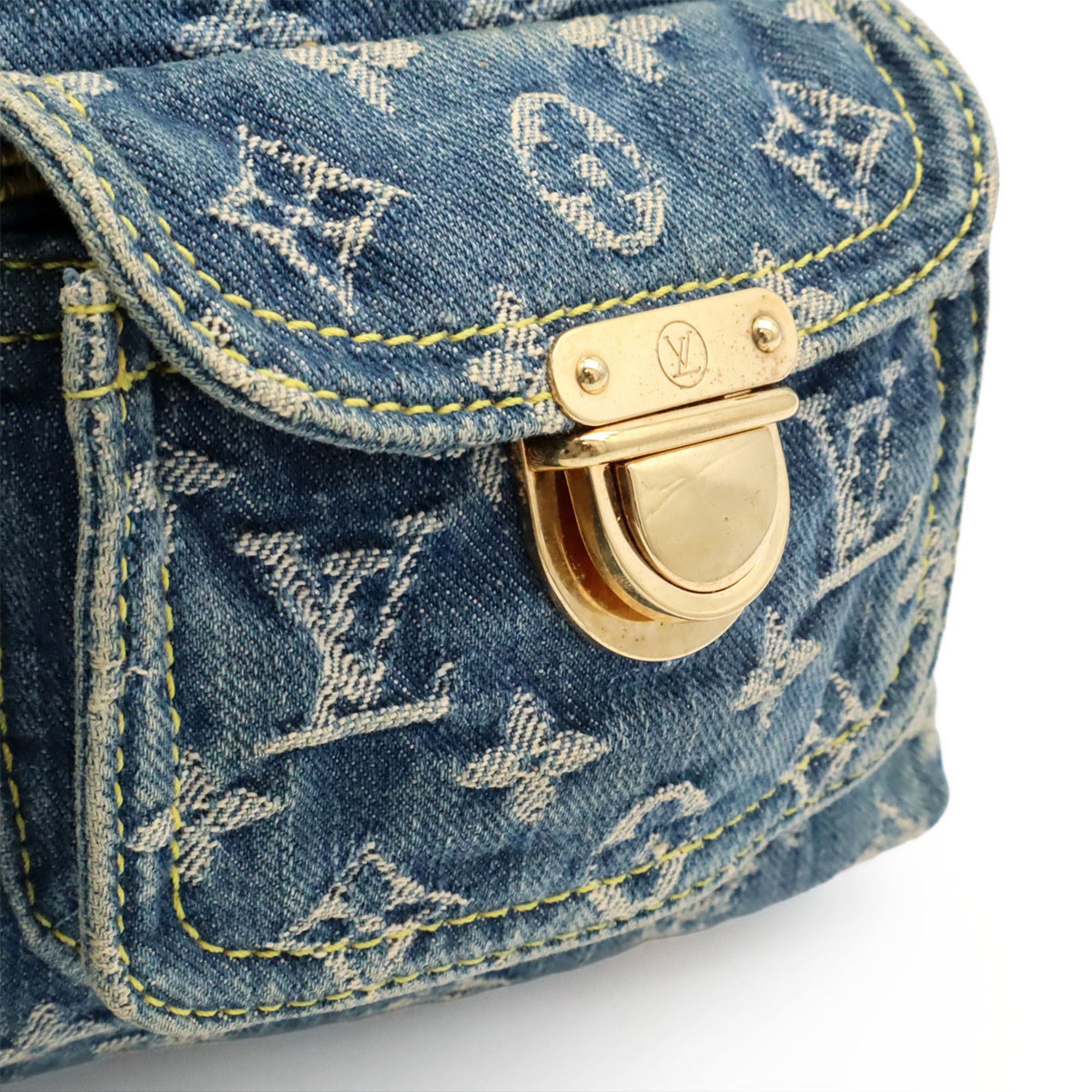 Denim Shoulder Bag (Pre-Owned) - Louis Vuitton - Modalova