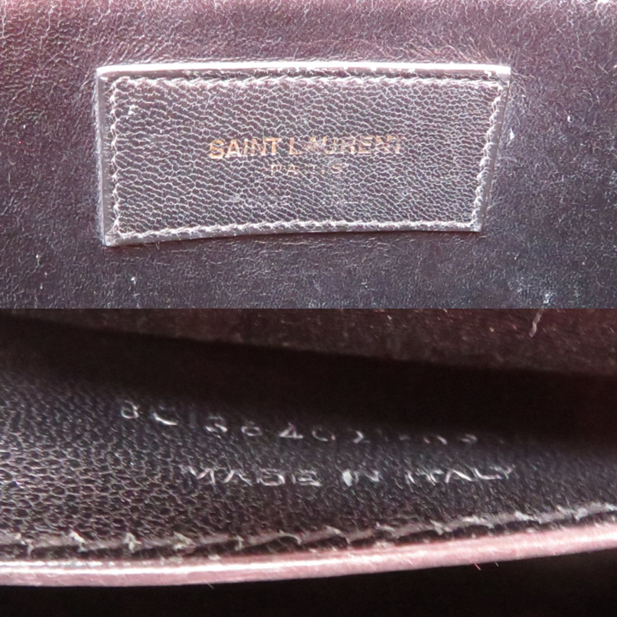 Leather Shoulder Bag (Pre-Owned) - Saint Laurent - Modalova