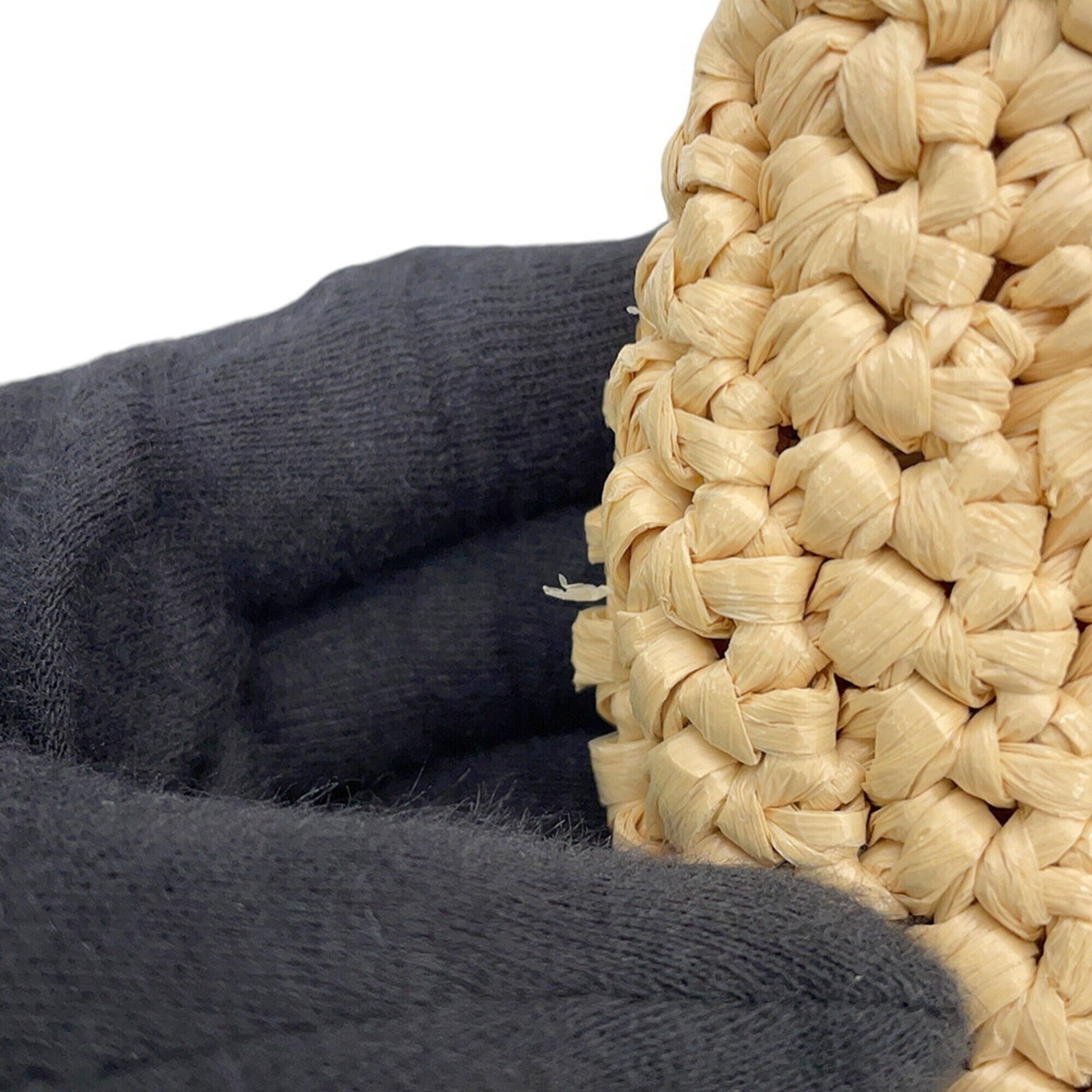 Raffia Handbag Tote Bag (Pre-Owned) - Prada - Modalova