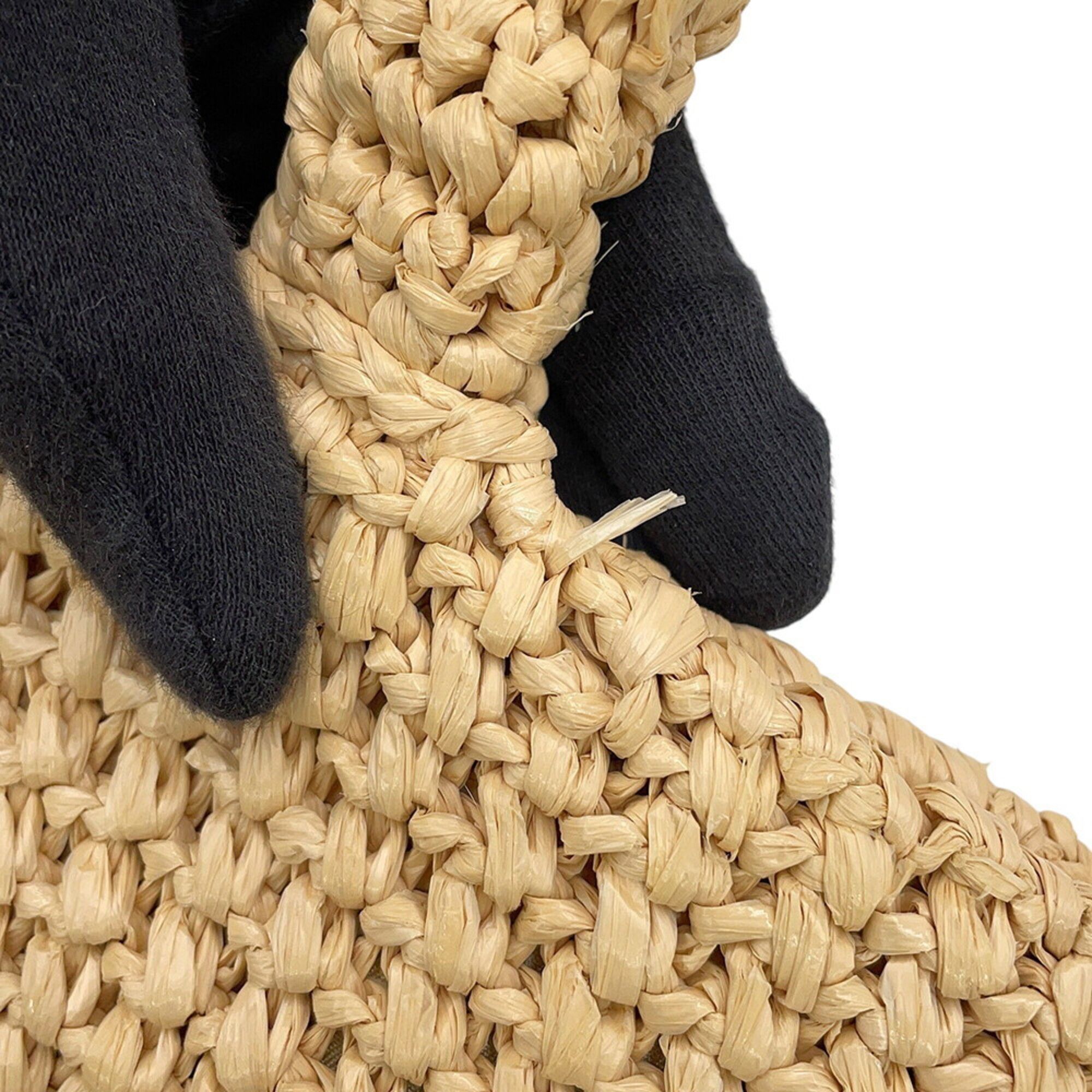 Raffia Handbag Tote Bag (Pre-Owned) - Prada - Modalova