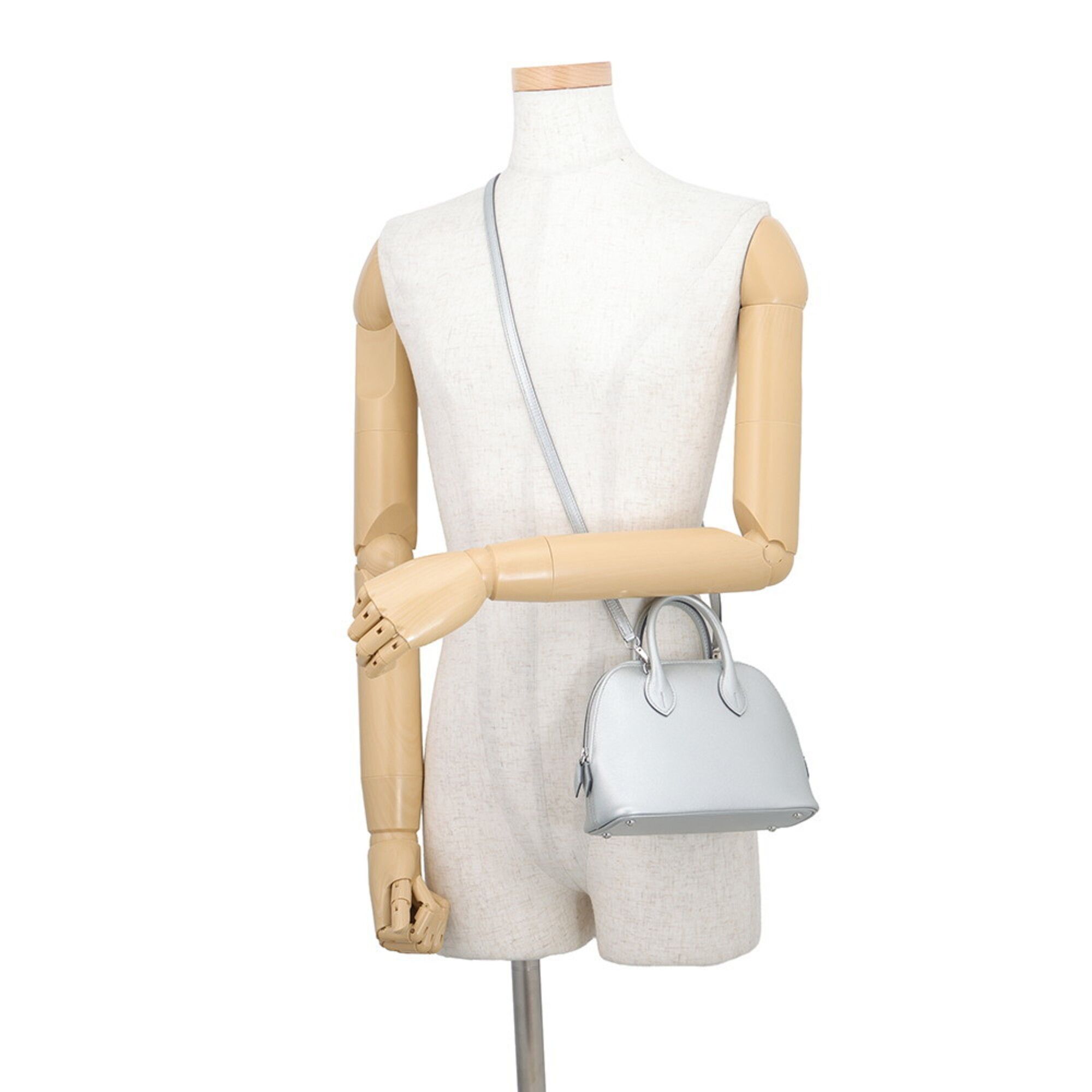 Chevre Leather Handbag (Pre-Owned) - Hermes - Modalova