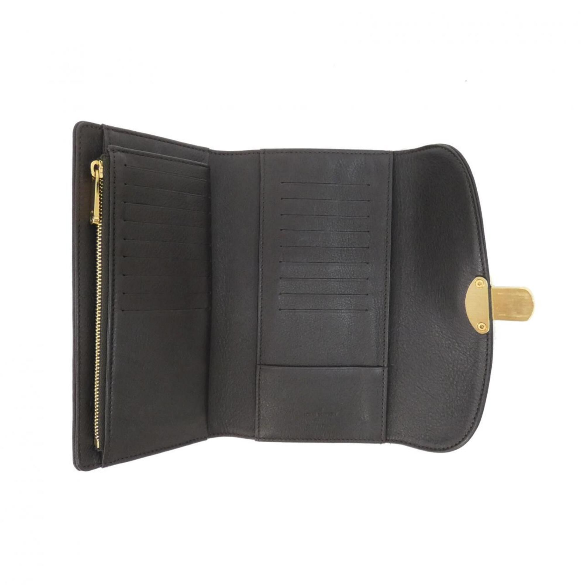 Mahina Leather Wallet (Tri-Fold) (Pre-Owned) - Louis Vuitton - Modalova