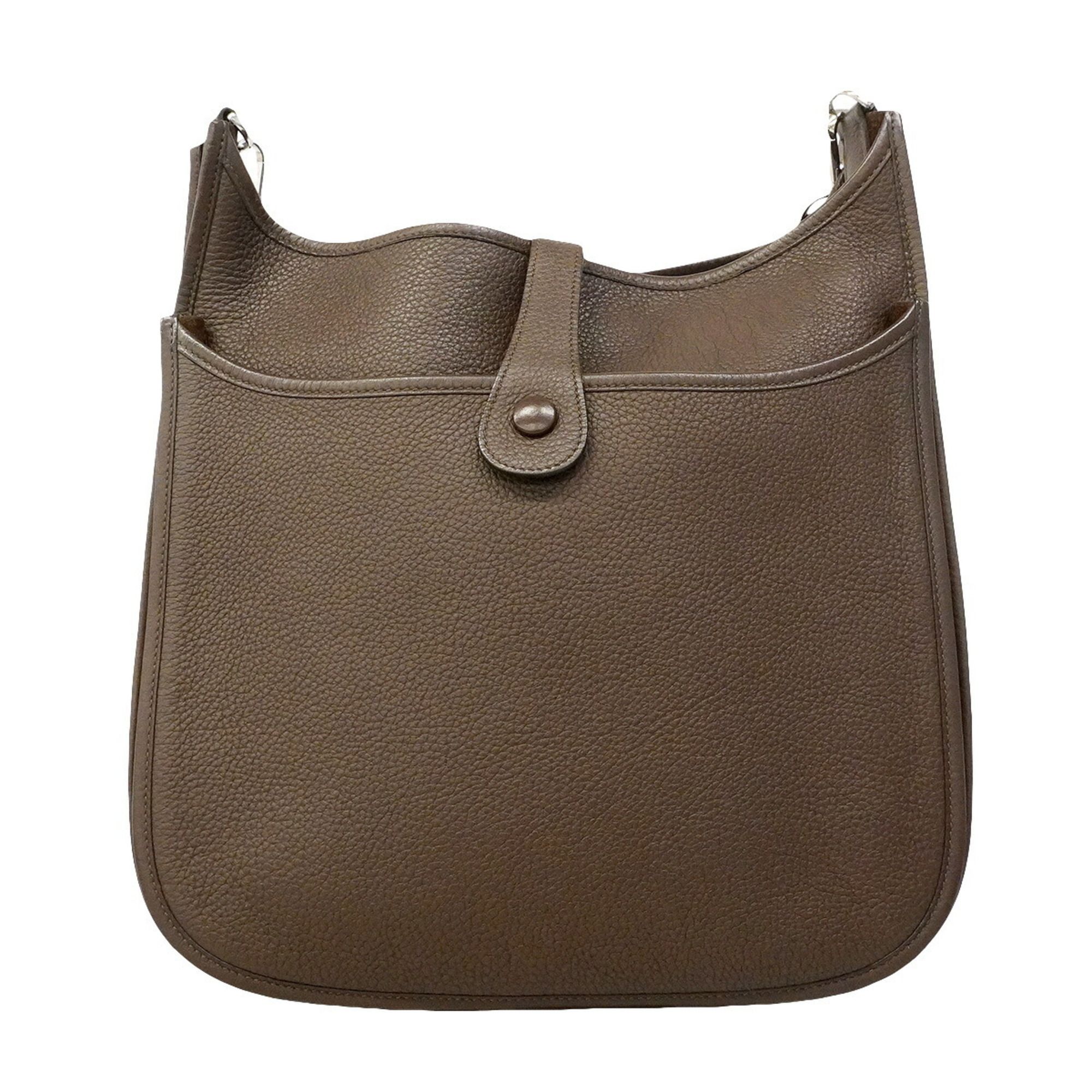 Taurillon Clemence Leather Shoulder Bag (Pre-Owned) - Hermes - Modalova