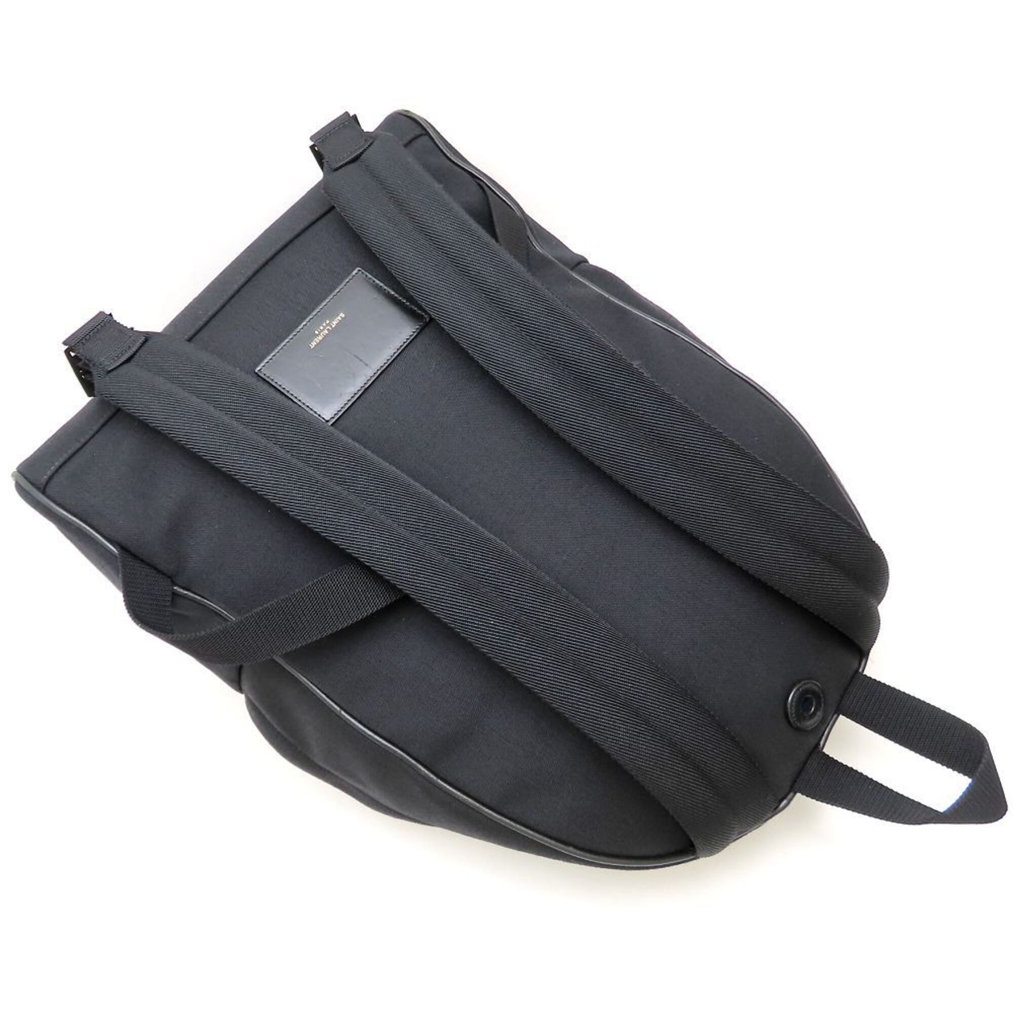 Canvas Leather Backpack (Pre-Owned) - Yves Saint Laurent - Modalova