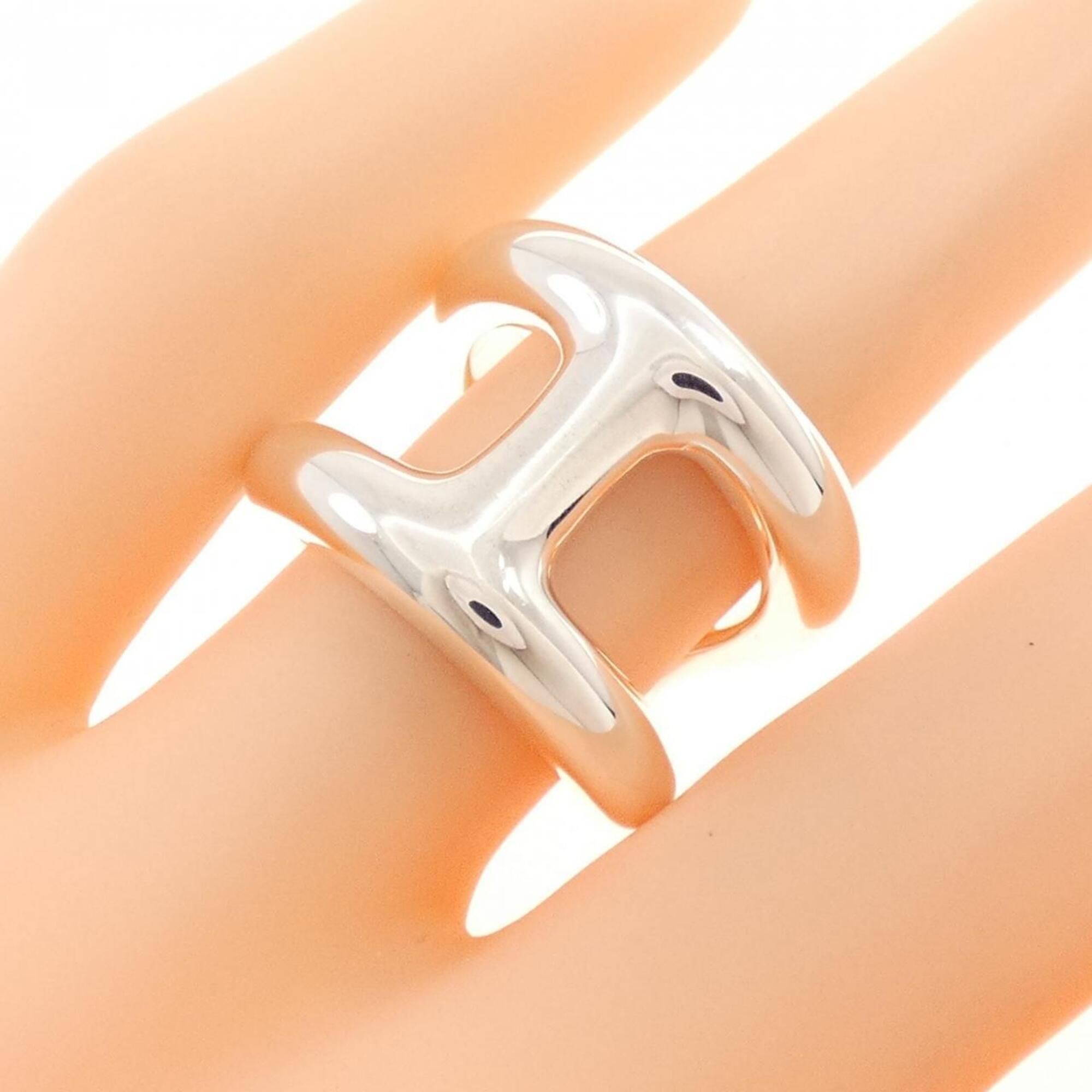 Silver 925 Band Ring (Pre-Owned) - Hermes - Modalova