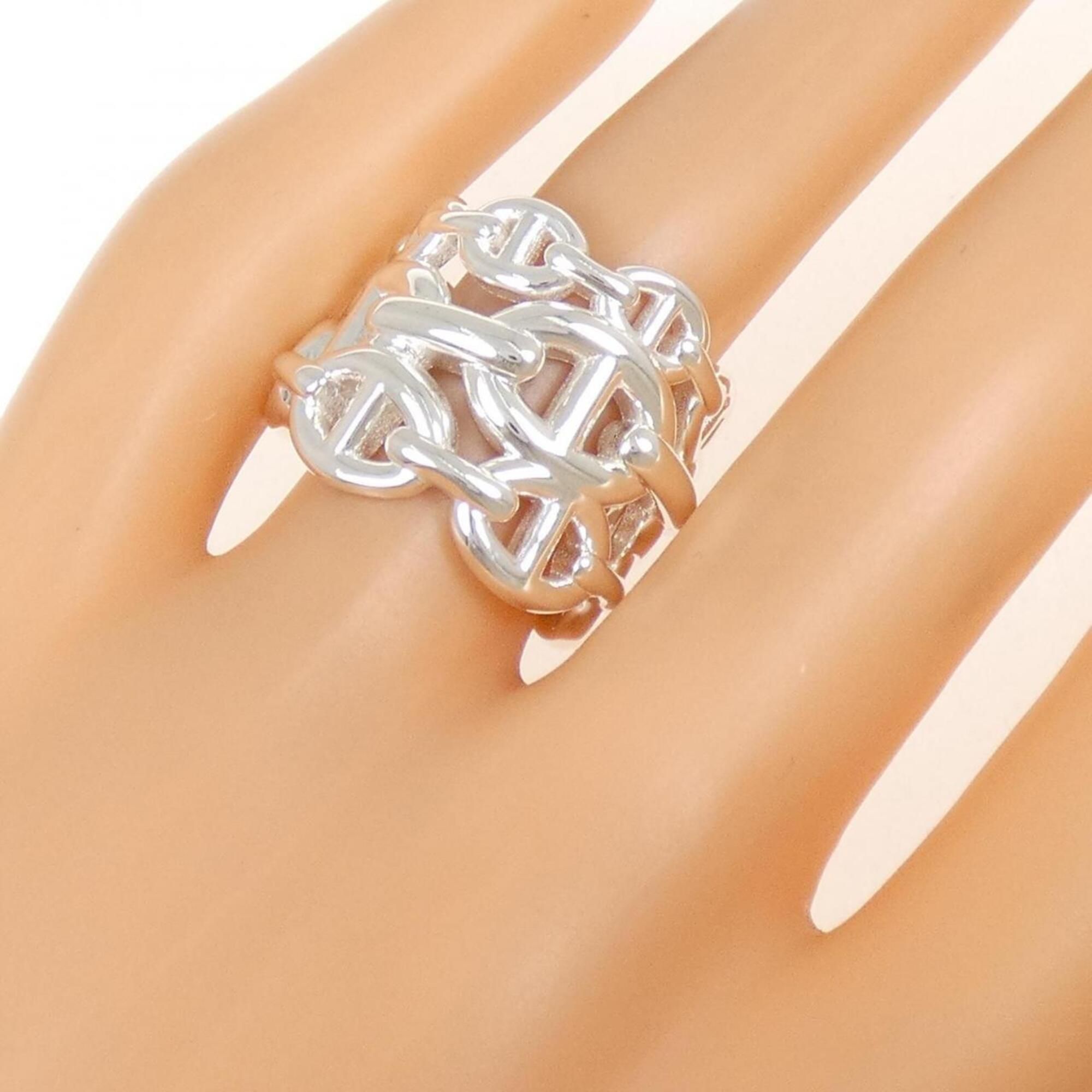 Silver 925 Band Ring (Pre-Owned) - Hermes - Modalova