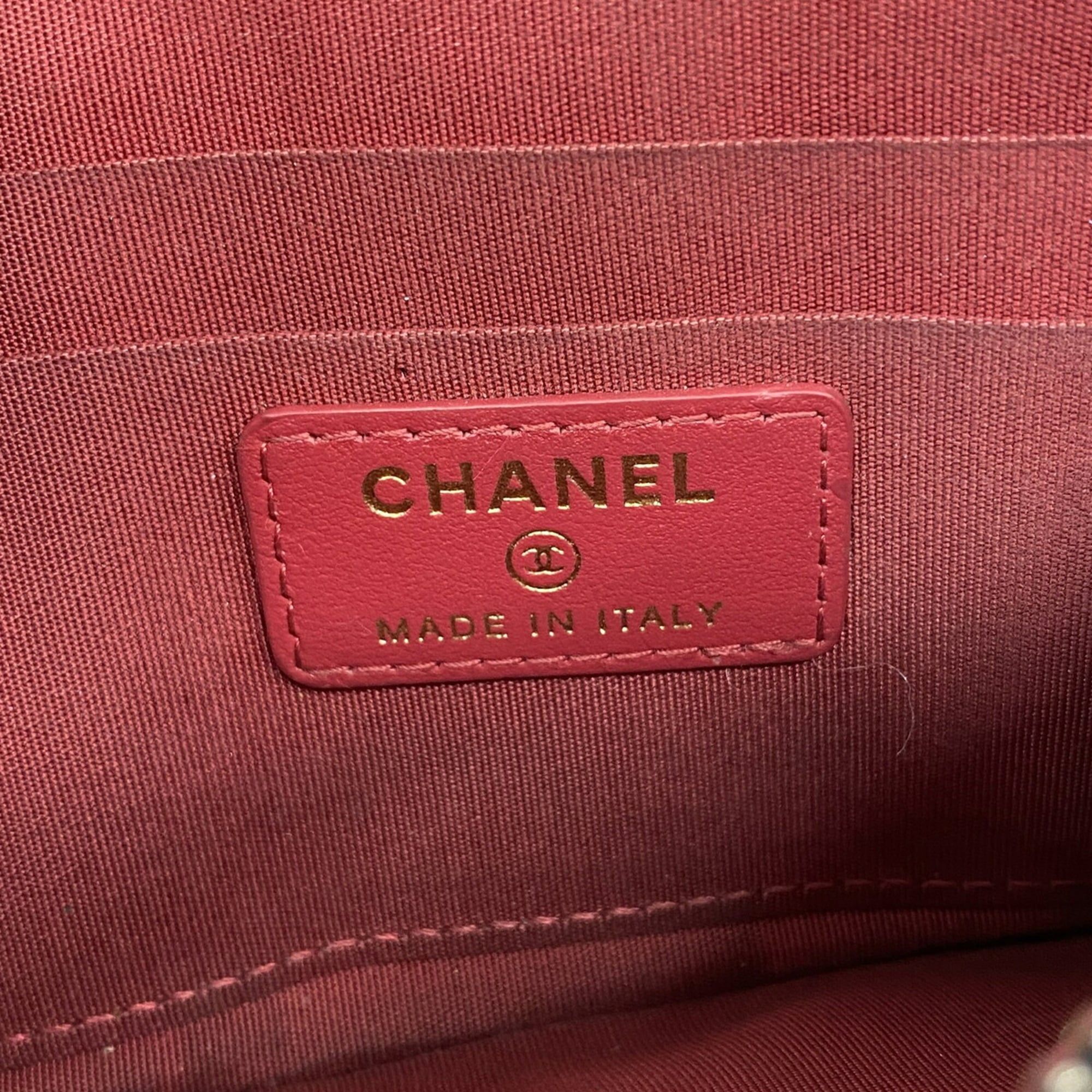 Leather Long Wallet (Bi-Fold) (Pre-Owned) - Chanel - Modalova