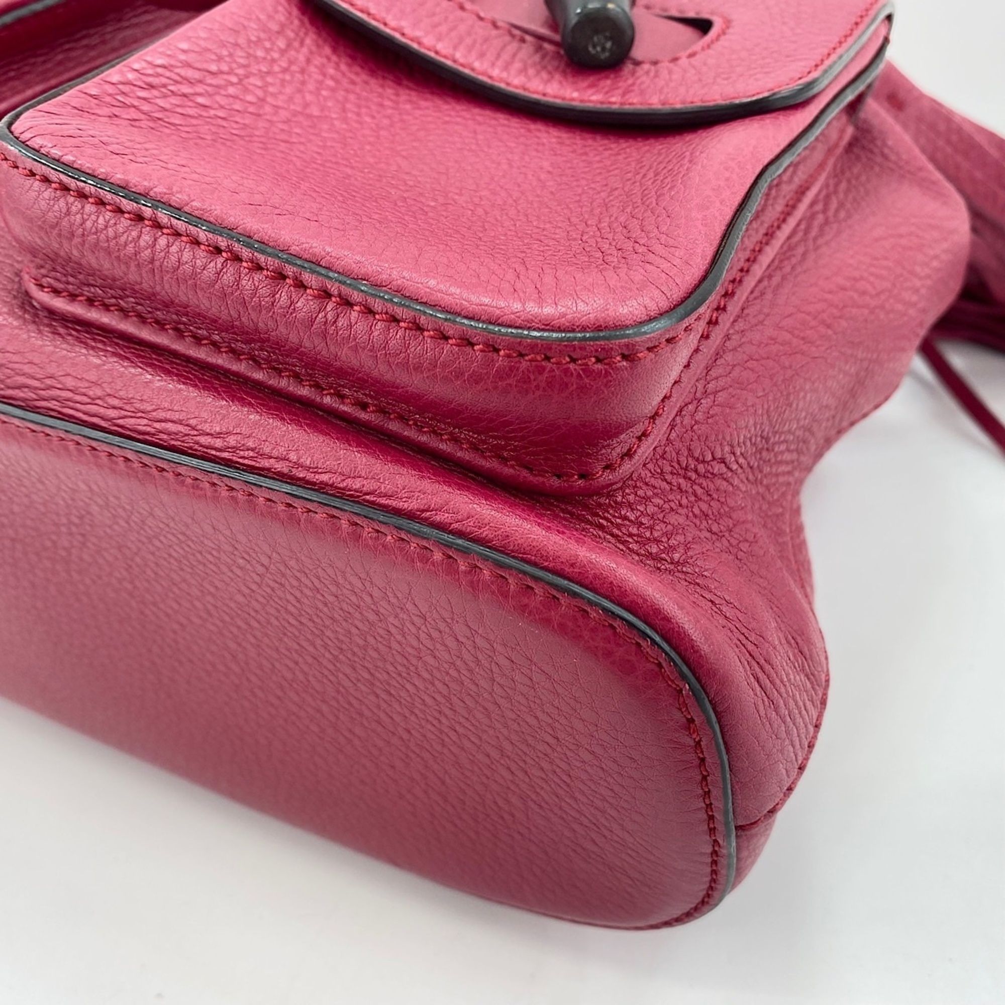 Gucci Pink Backpack (Pre-Owned) - Gucci - Modalova