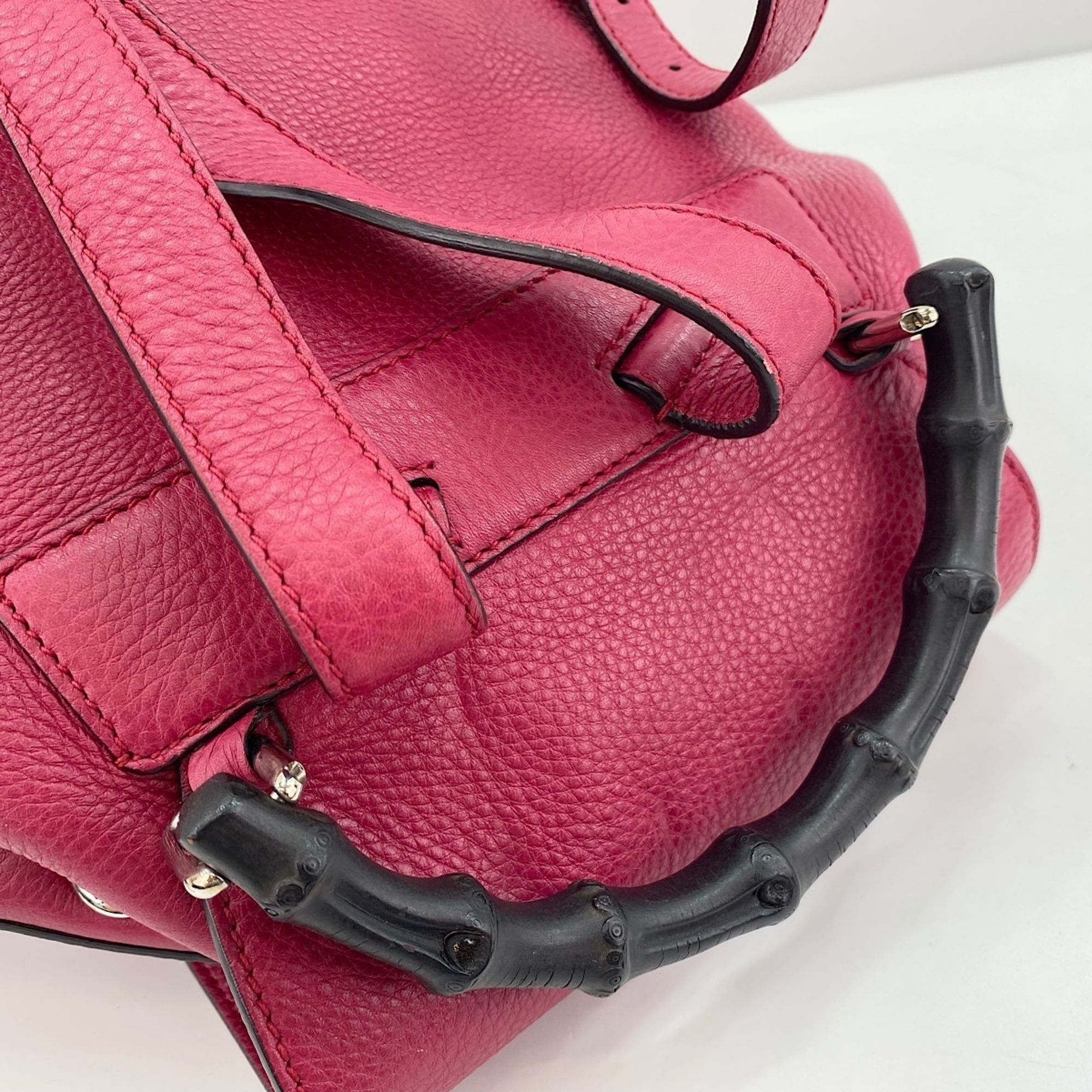 Gucci Pink Backpack (Pre-Owned) - Gucci - Modalova