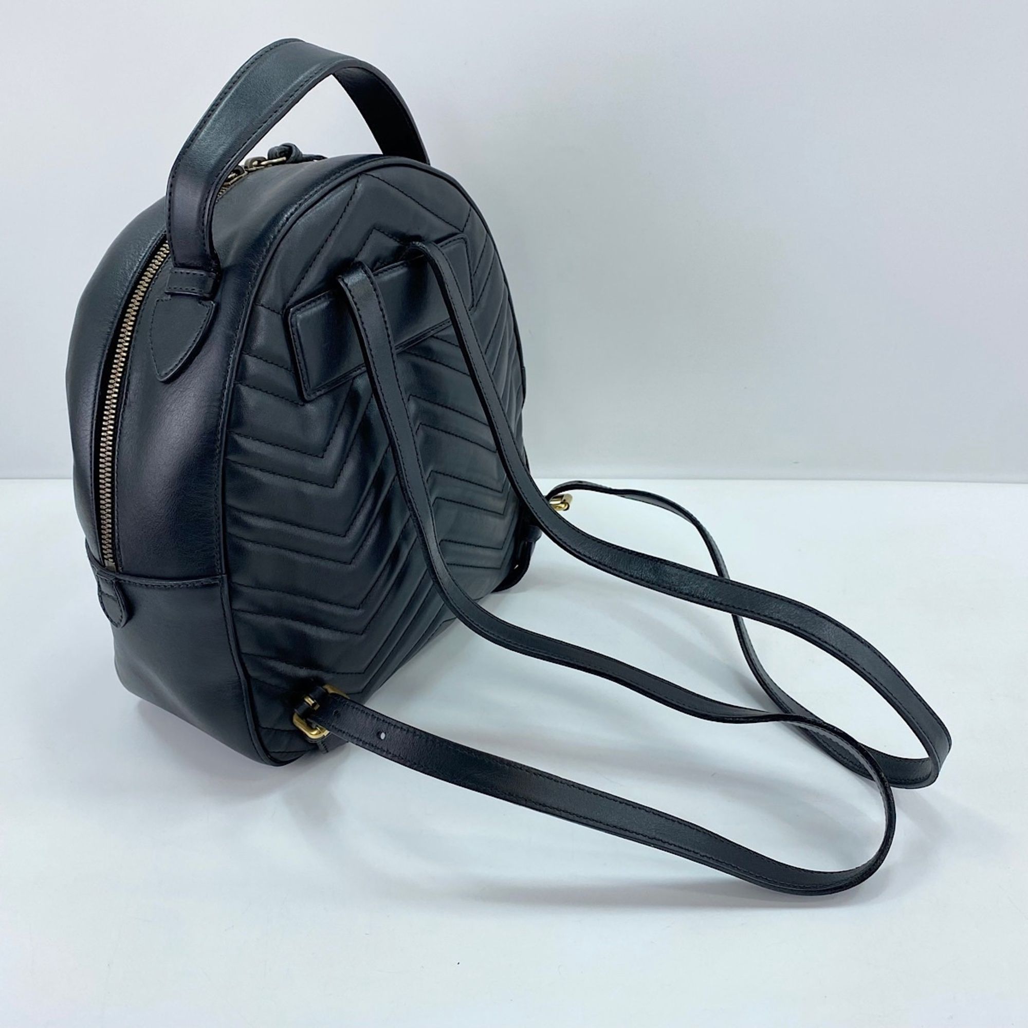 Gg Marmont Backpack (Pre-Owned) - Gucci - Modalova