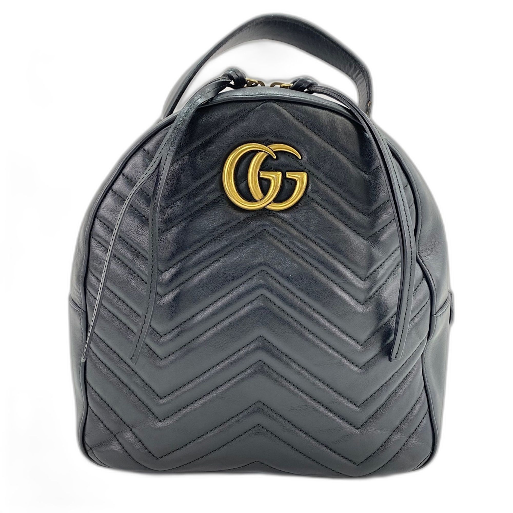 Gg Marmont Backpack (Pre-Owned) - Gucci - Modalova