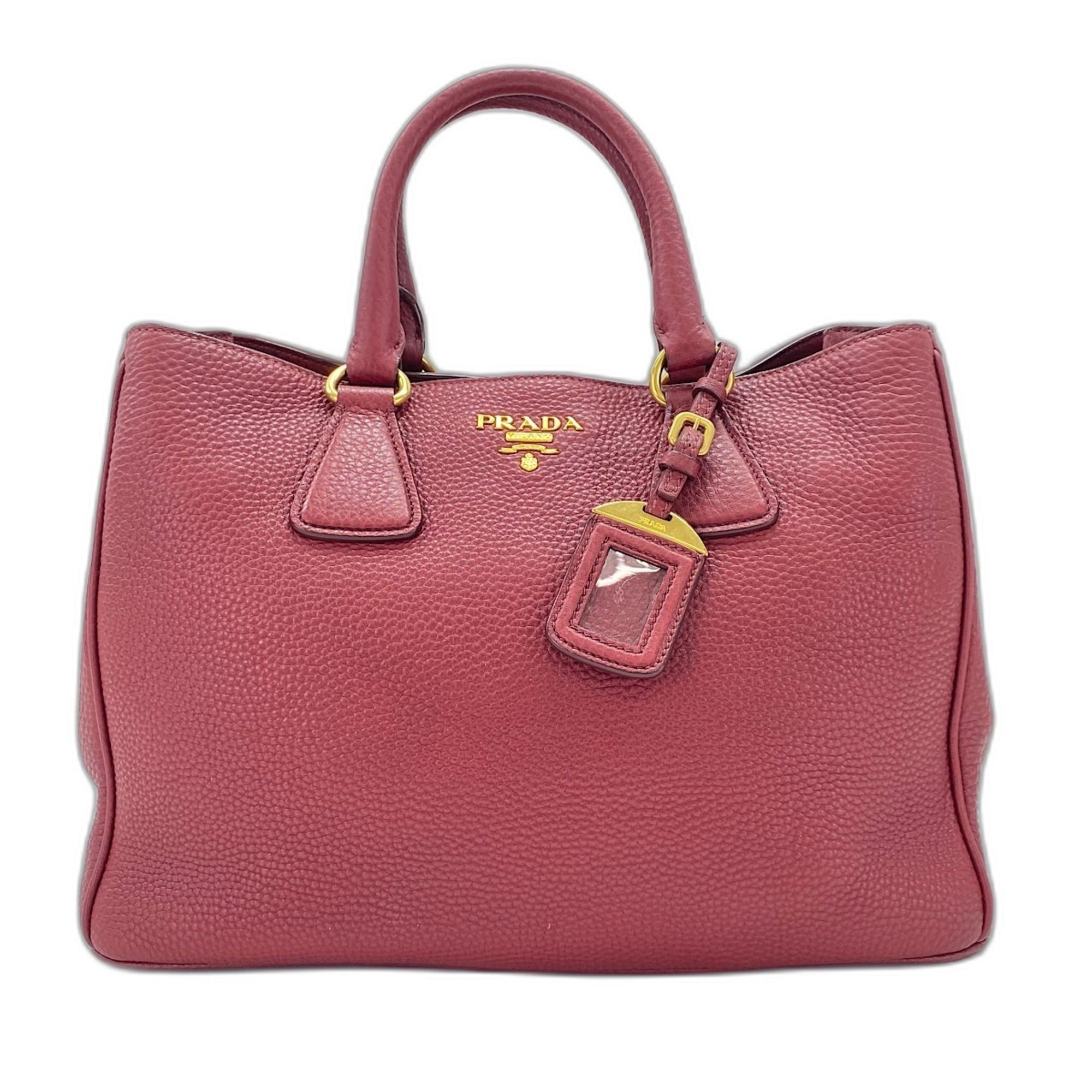 Prada Red Color Handbag (Pre-Owned) - Prada - Modalova