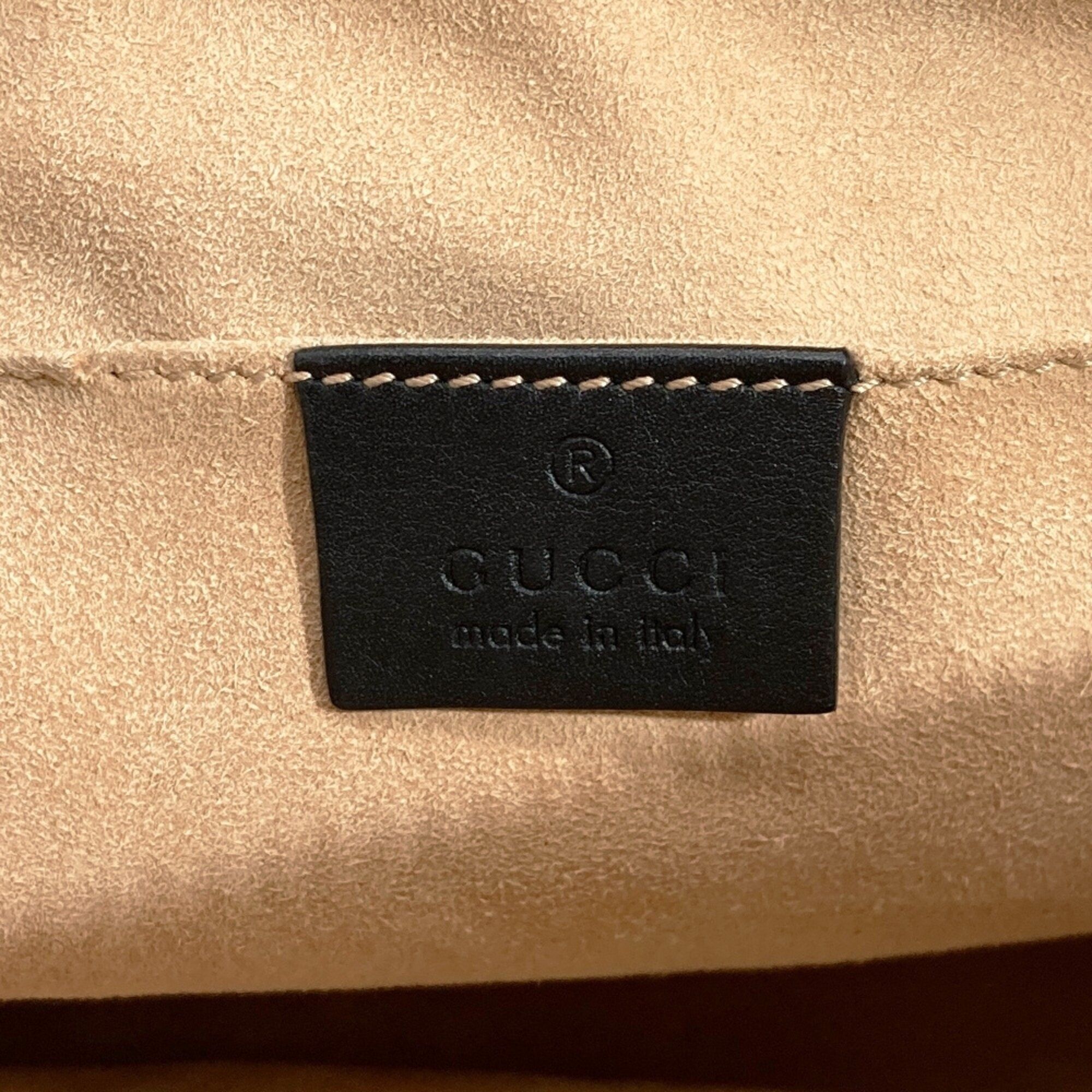 Leather Shoulder Bag (Pre-Owned) - Gucci - Modalova