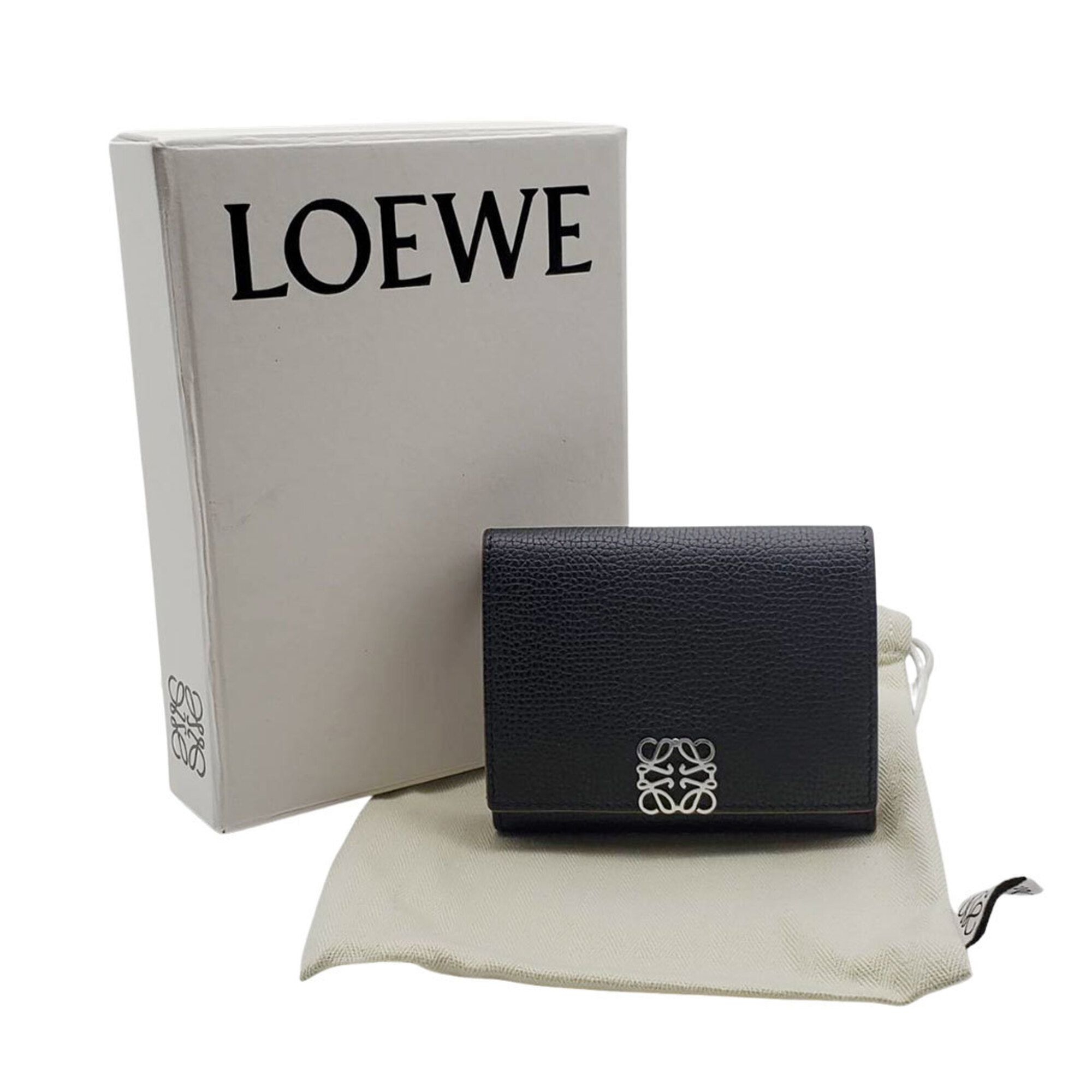 Leather Wallet (Tri-Fold) (Pre-Owned) - Loewe - Modalova