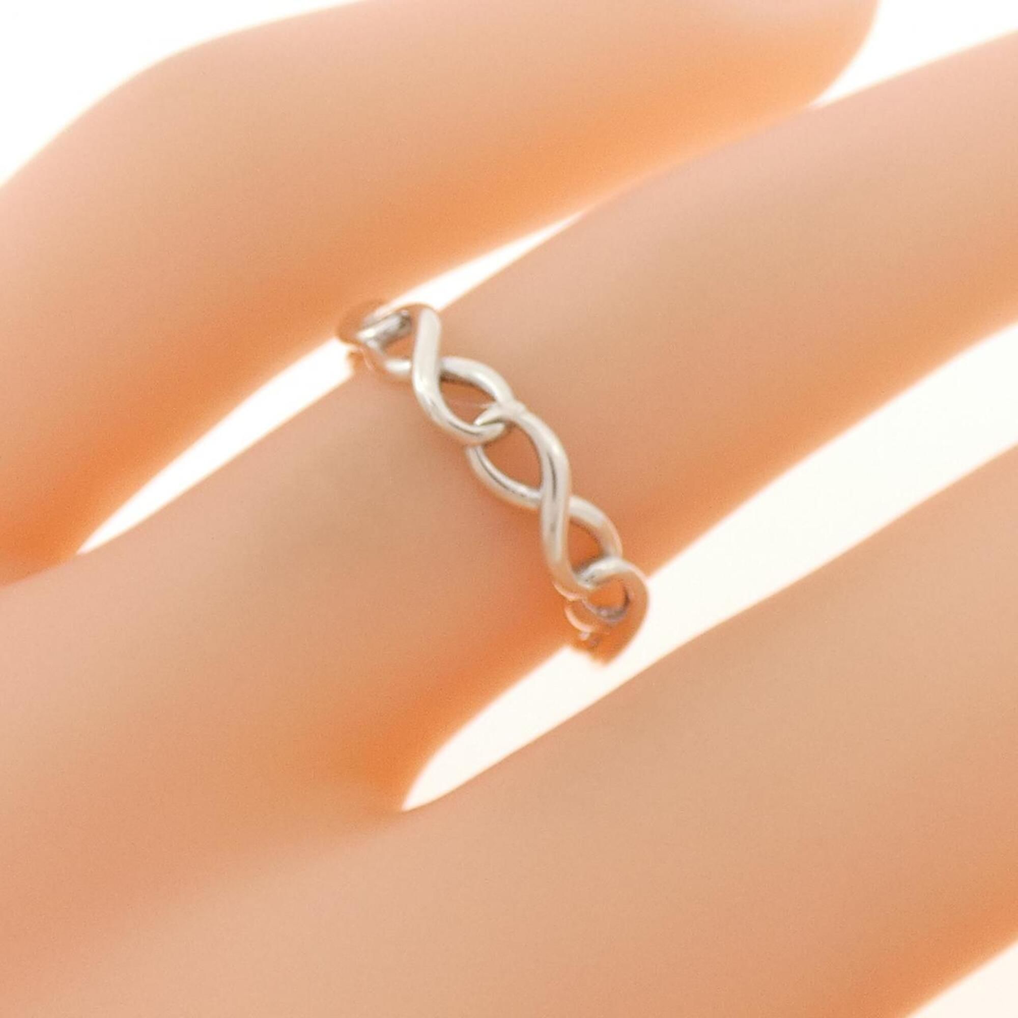 Silver 925 Band Ring (Pre-Owned) - Tiffany - Modalova