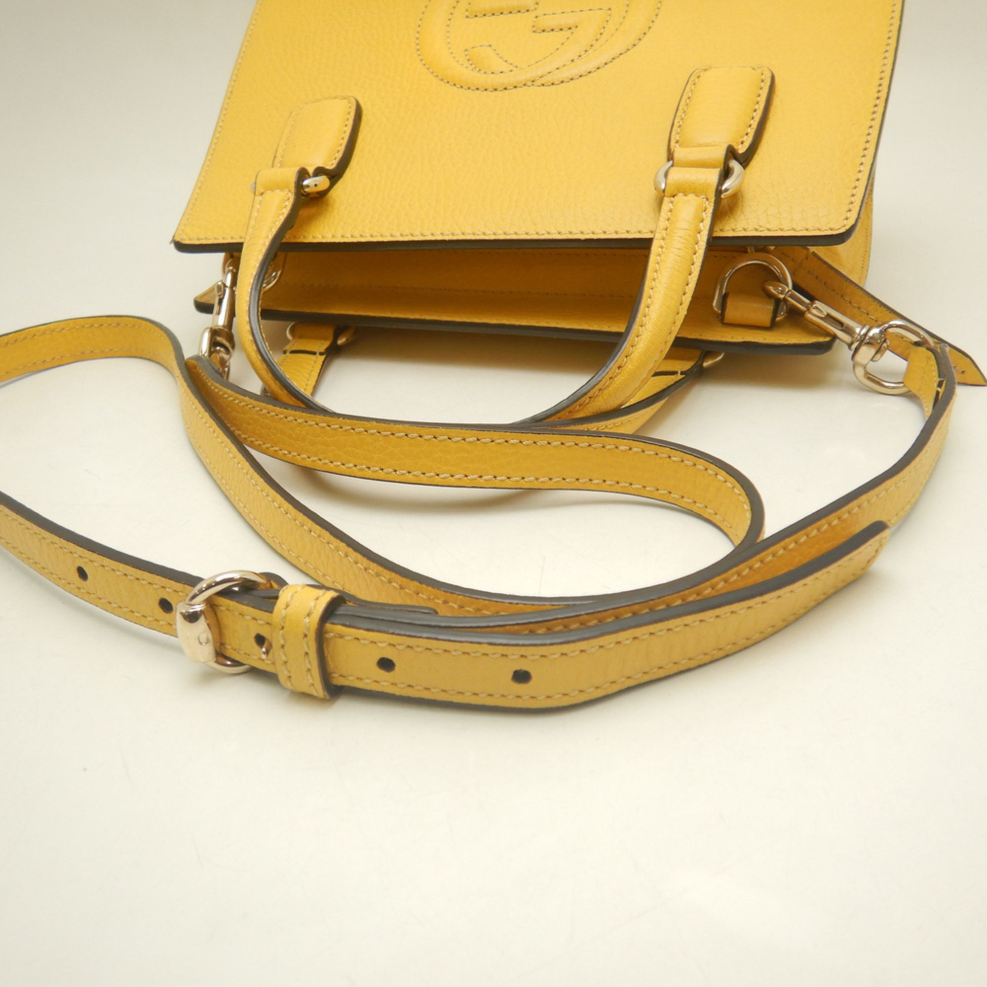 Leather Handbag (Pre-Owned) - Gucci - Modalova