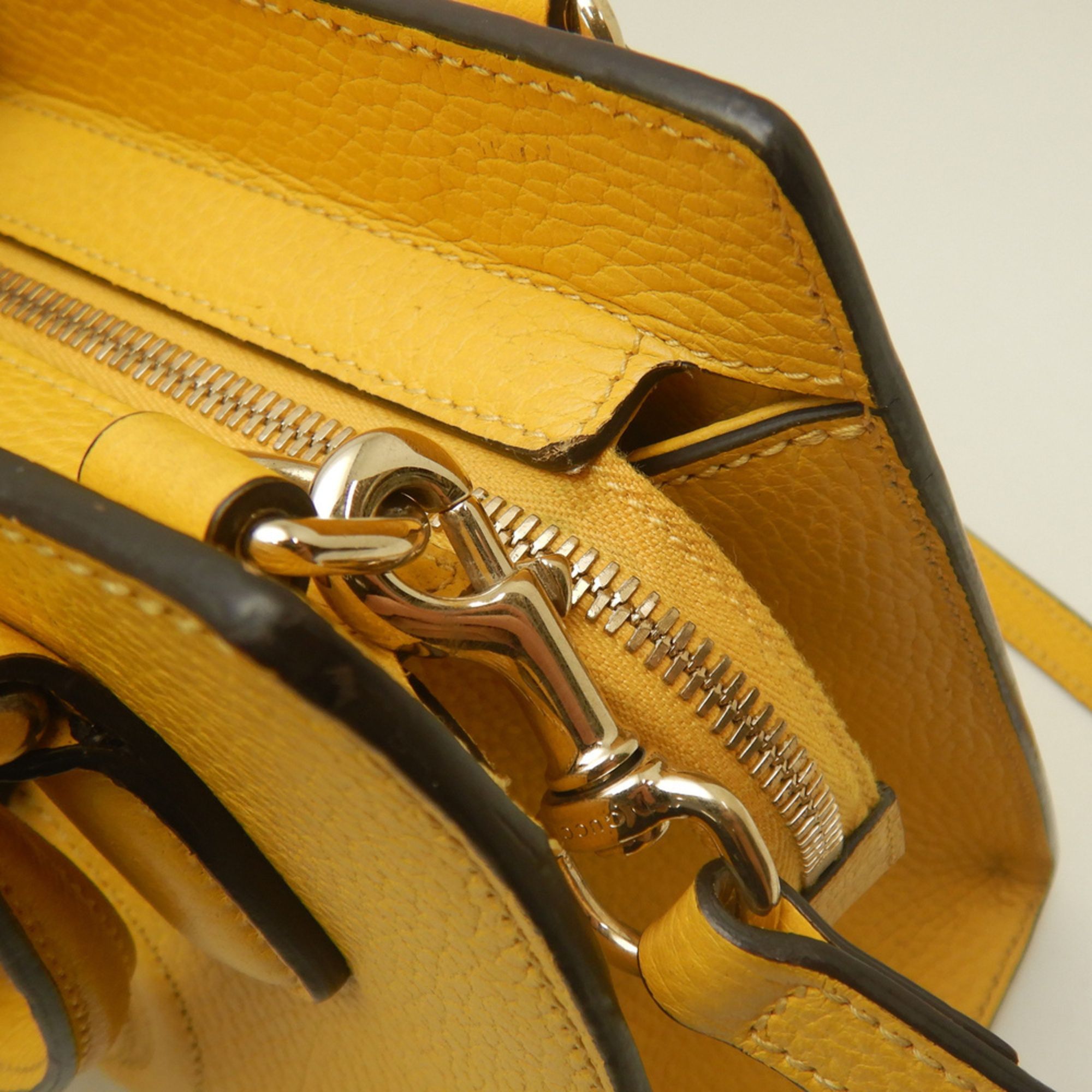 Leather Handbag (Pre-Owned) - Gucci - Modalova
