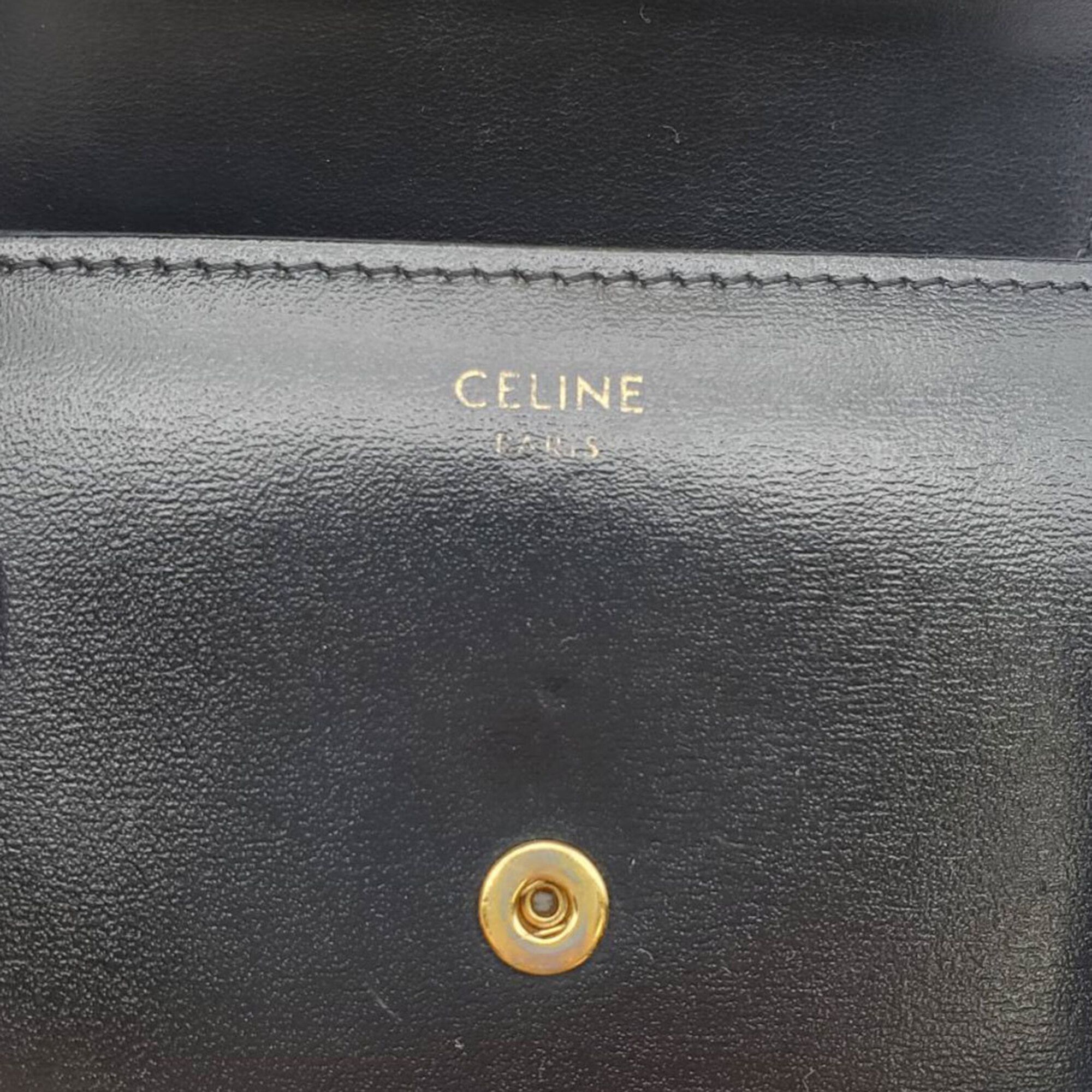 Leather Wallet (Bi-Fold) (Pre-Owned) - Celine - Modalova