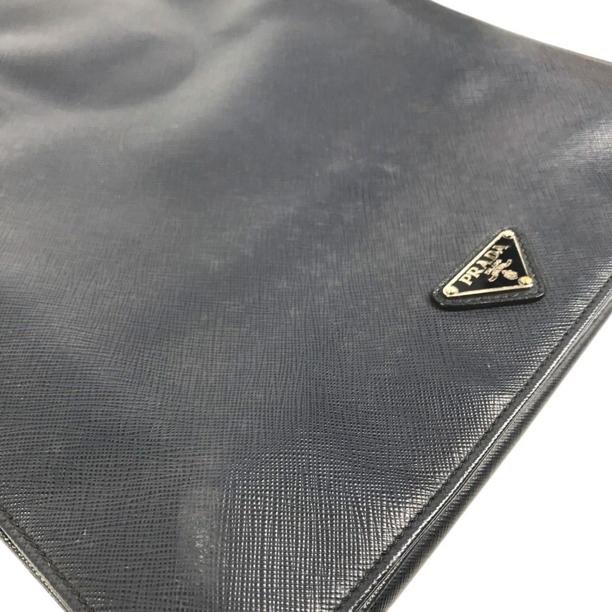 Leather Briefcase (Pre-Owned) - Prada - Modalova