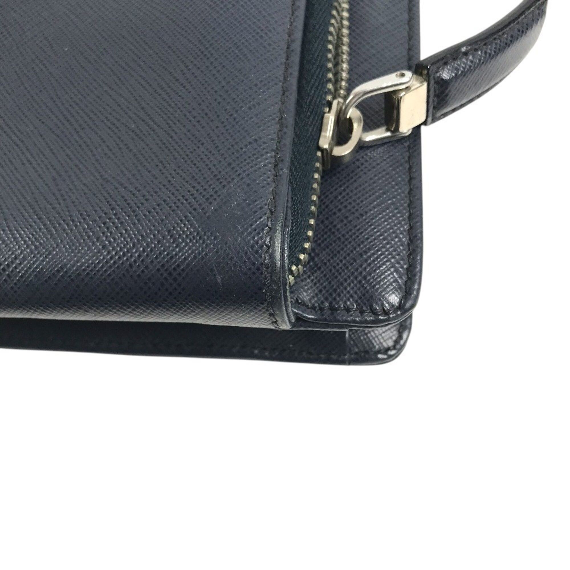 Leather Briefcase (Pre-Owned) - Prada - Modalova