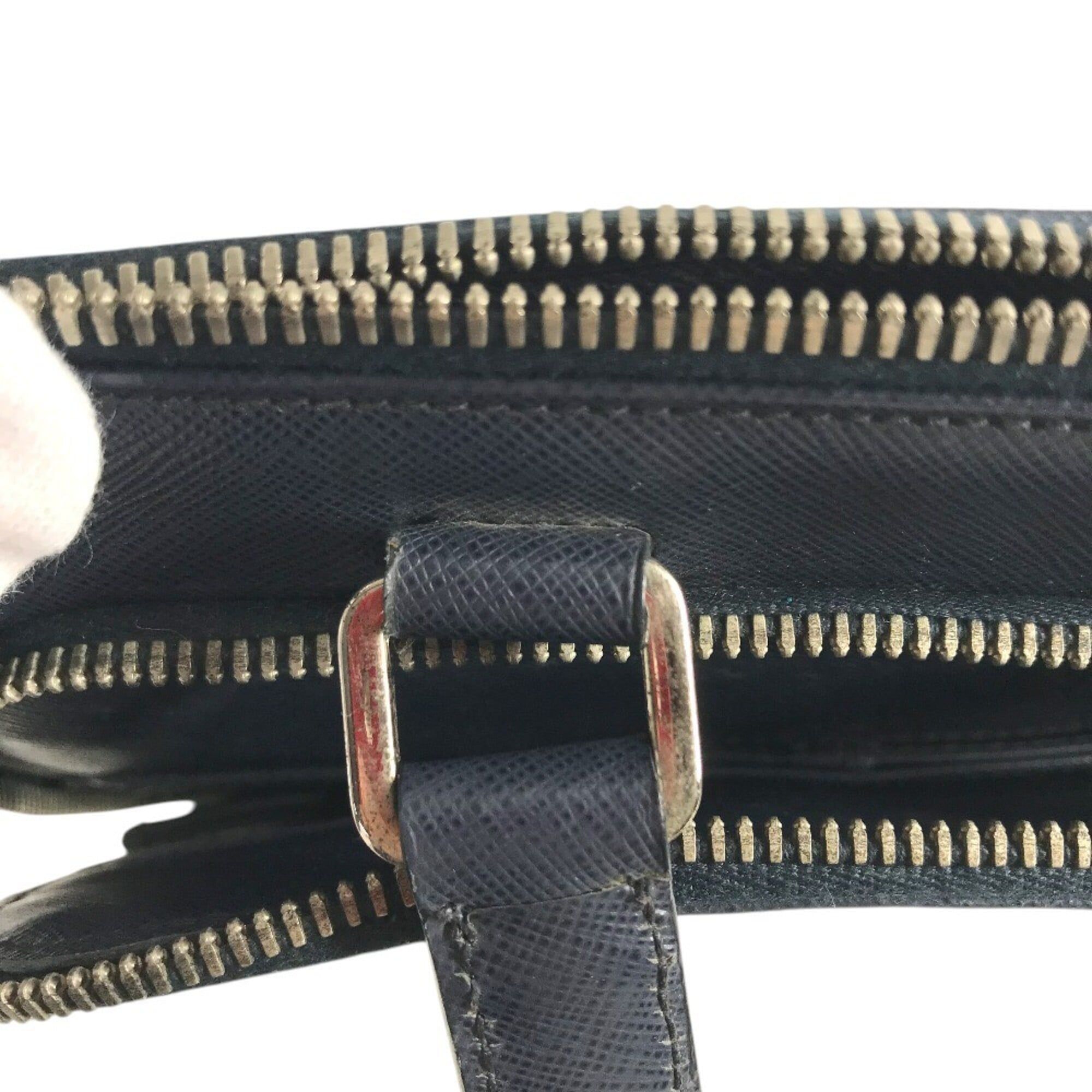 Leather Briefcase (Pre-Owned) - Prada - Modalova