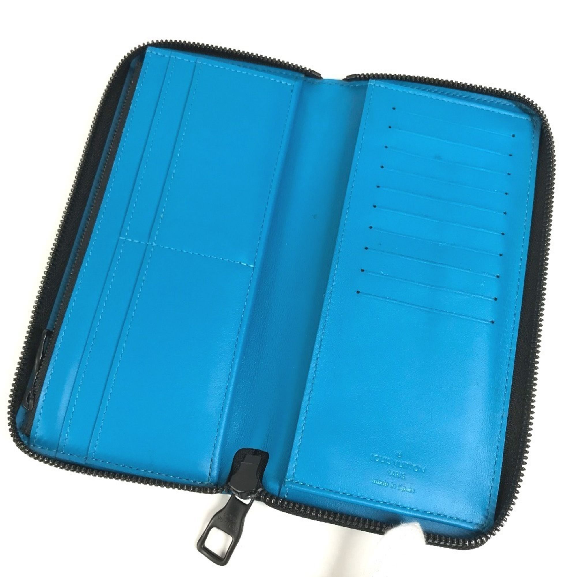Taurillon Leather Long Wallet (Bi-Fold) (Pre-Owned) - Louis Vuitton - Modalova