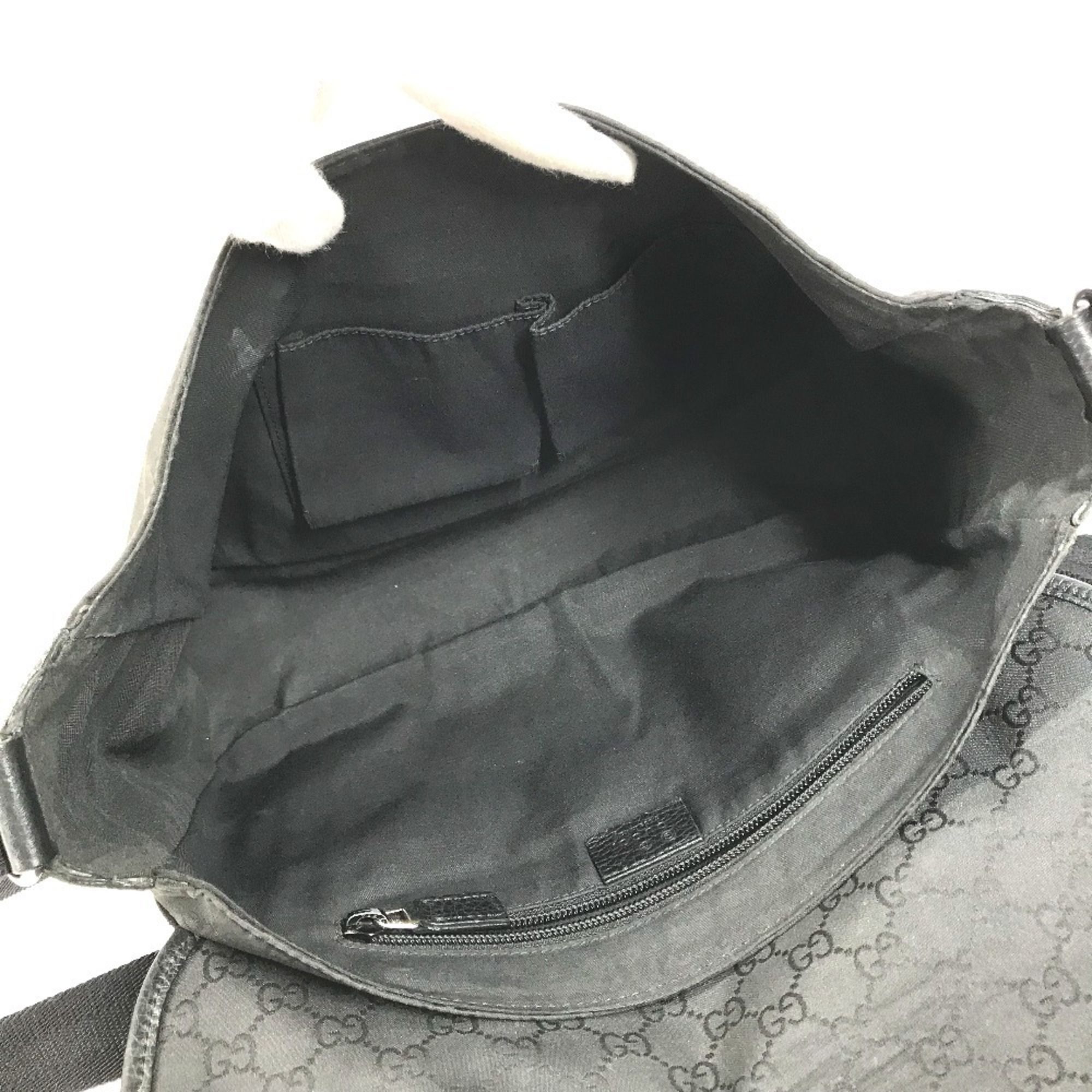 Nylon Leather Shoulder Bag (Pre-Owned) - Gucci - Modalova