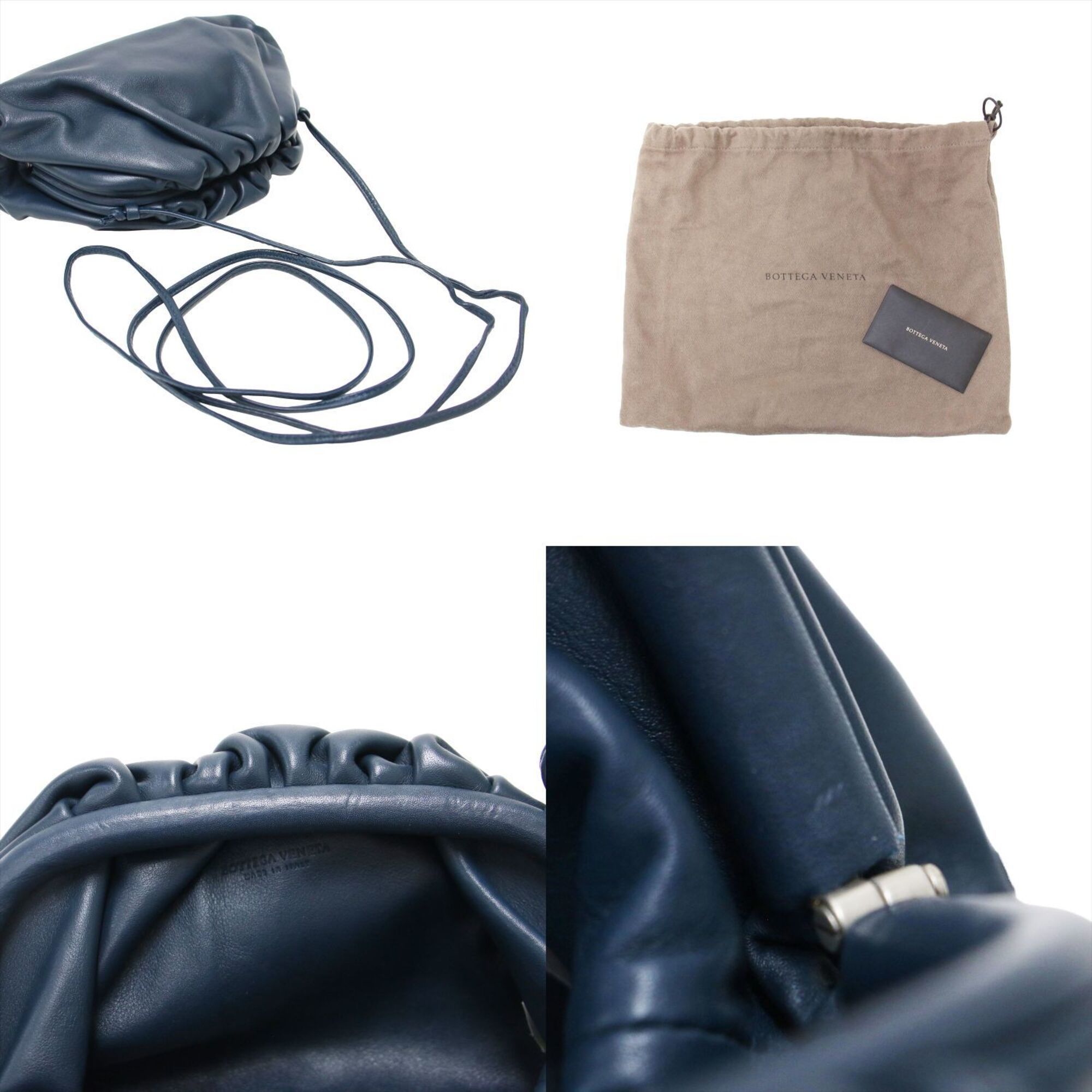 Leather Pochette Shoulder Bag (Pre-Owned) - Bottega Veneta - Modalova