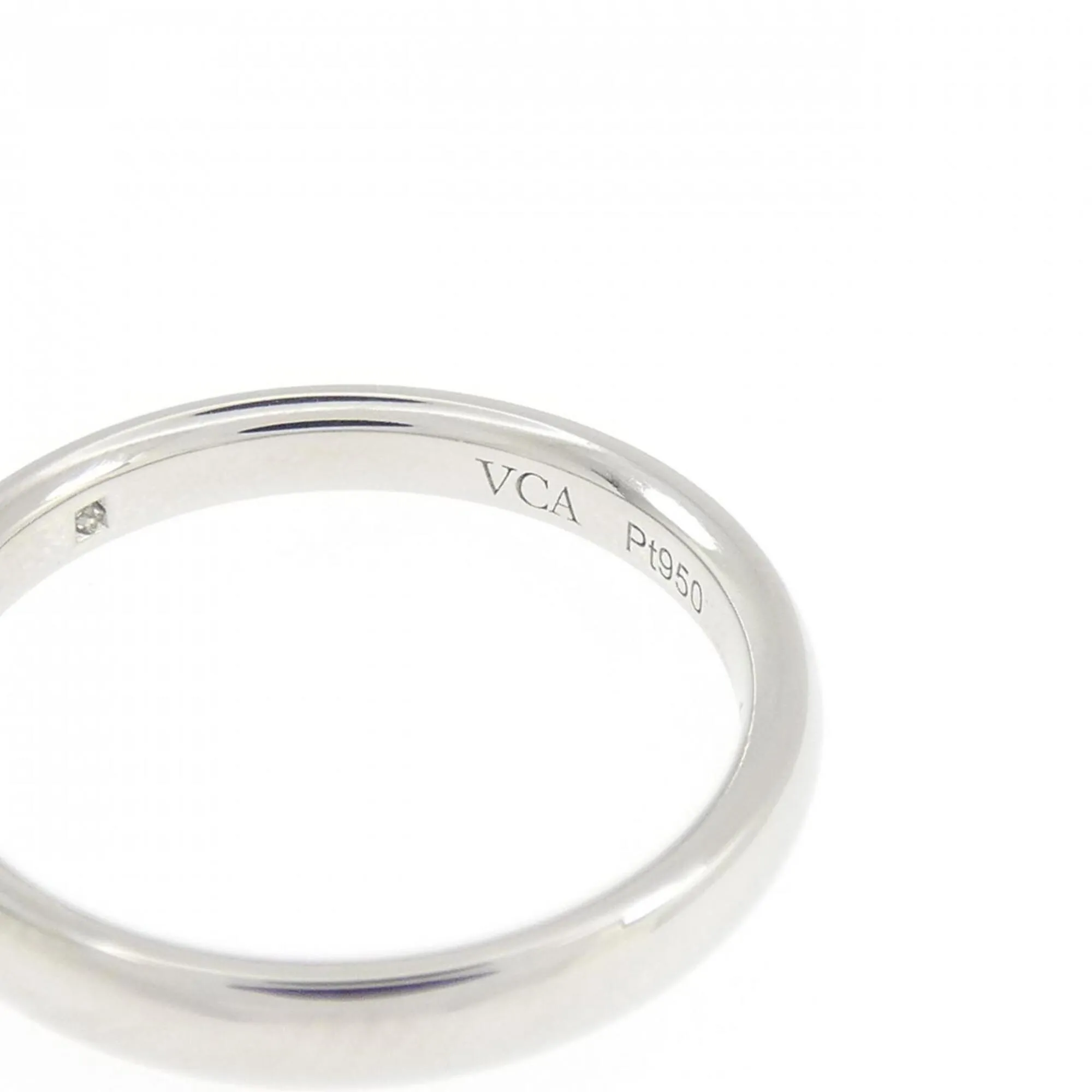 Platinum 950 Band Ring (Pre-Owned) - Van Cleef & Arpels - Modalova