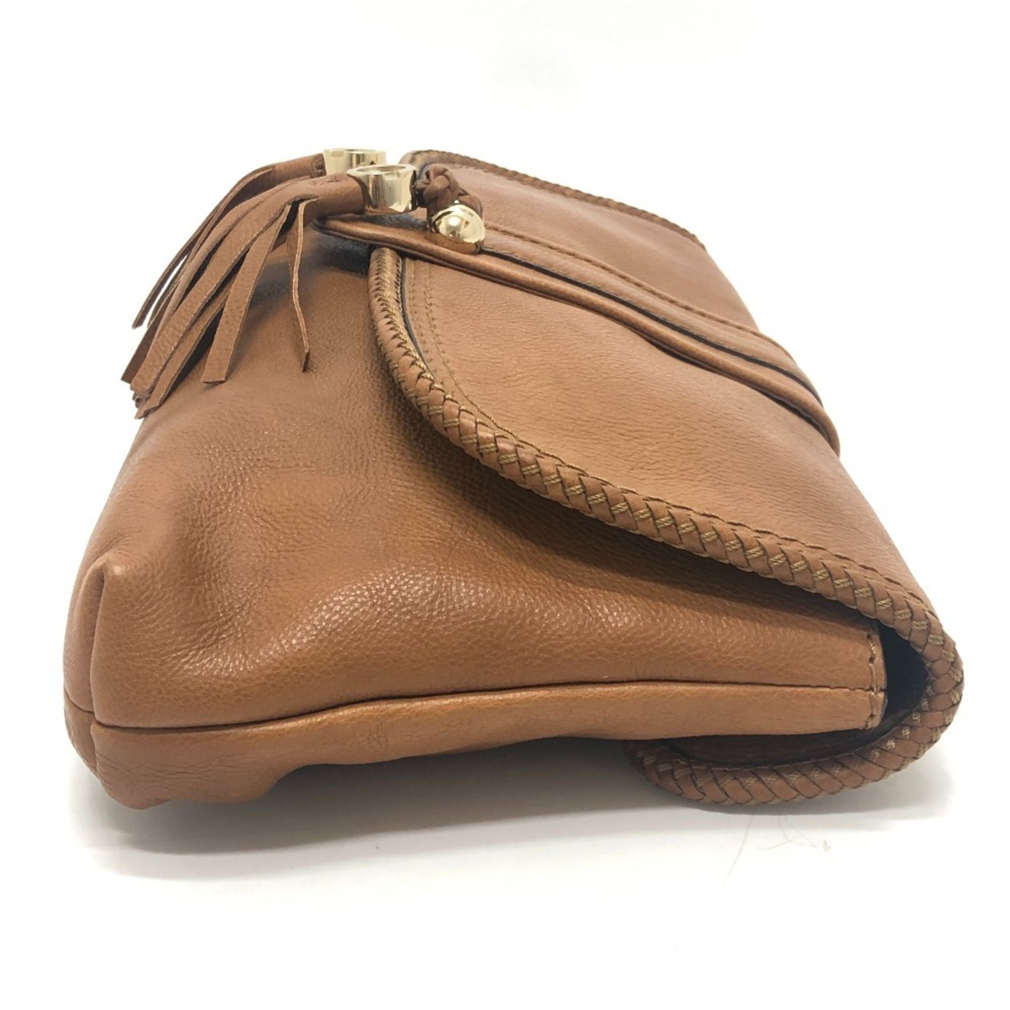 Leather Clutch Bag (Pre-Owned) - Gucci - Modalova