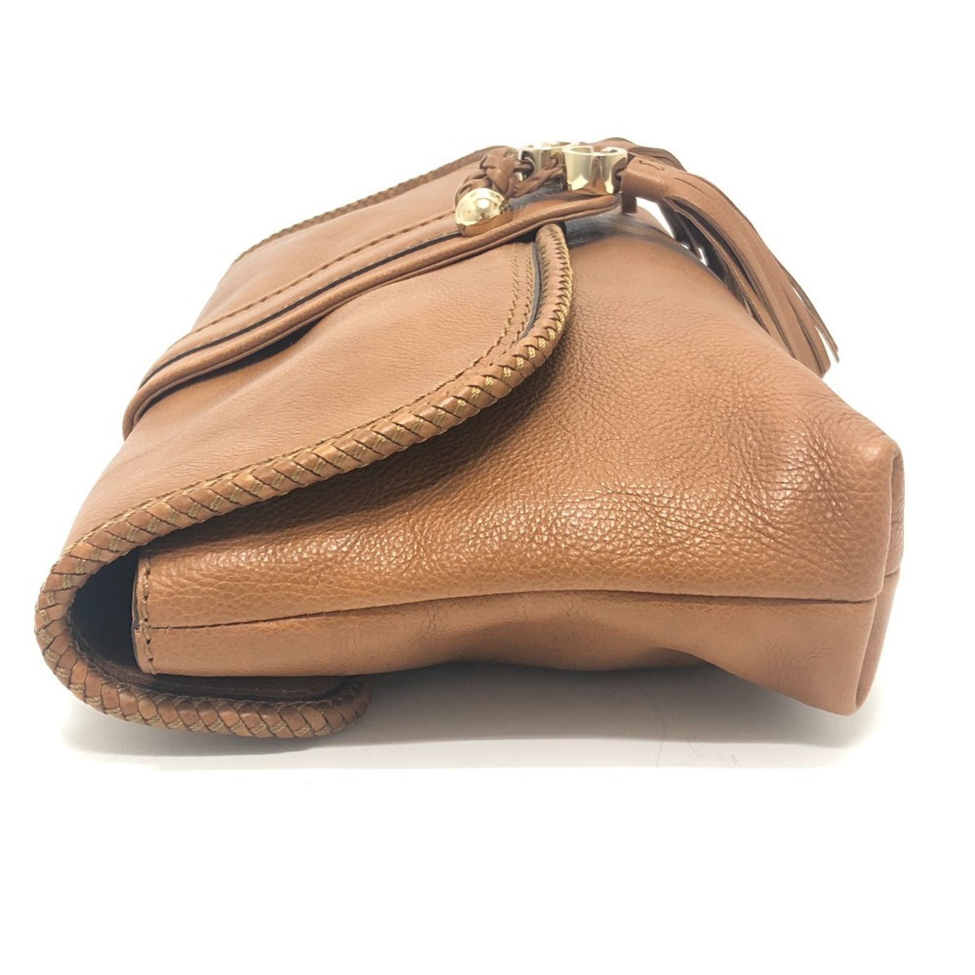 Leather Clutch Bag (Pre-Owned) - Gucci - Modalova