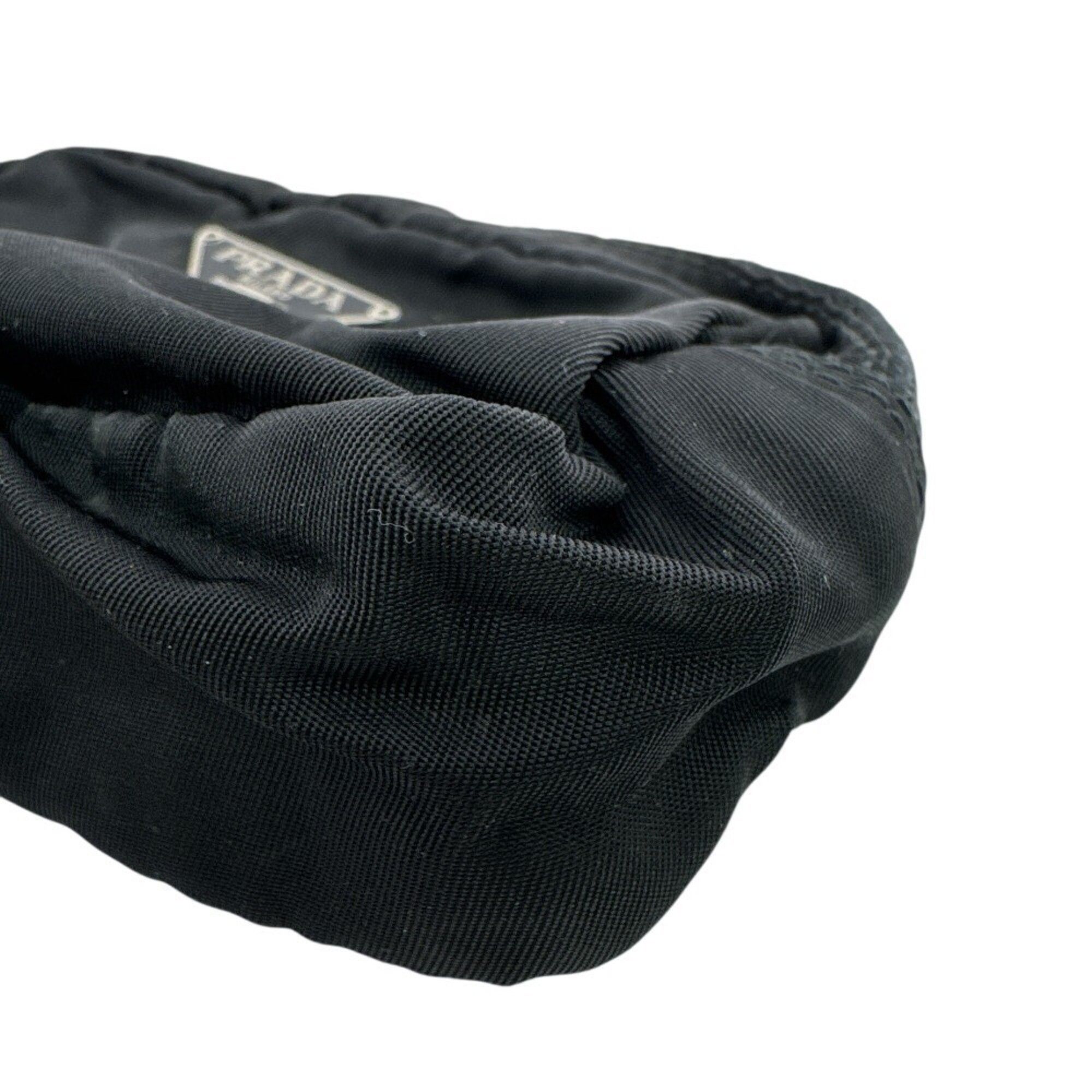 Prada Black Nylon Pouch (Pre-Owned) - Prada - Modalova
