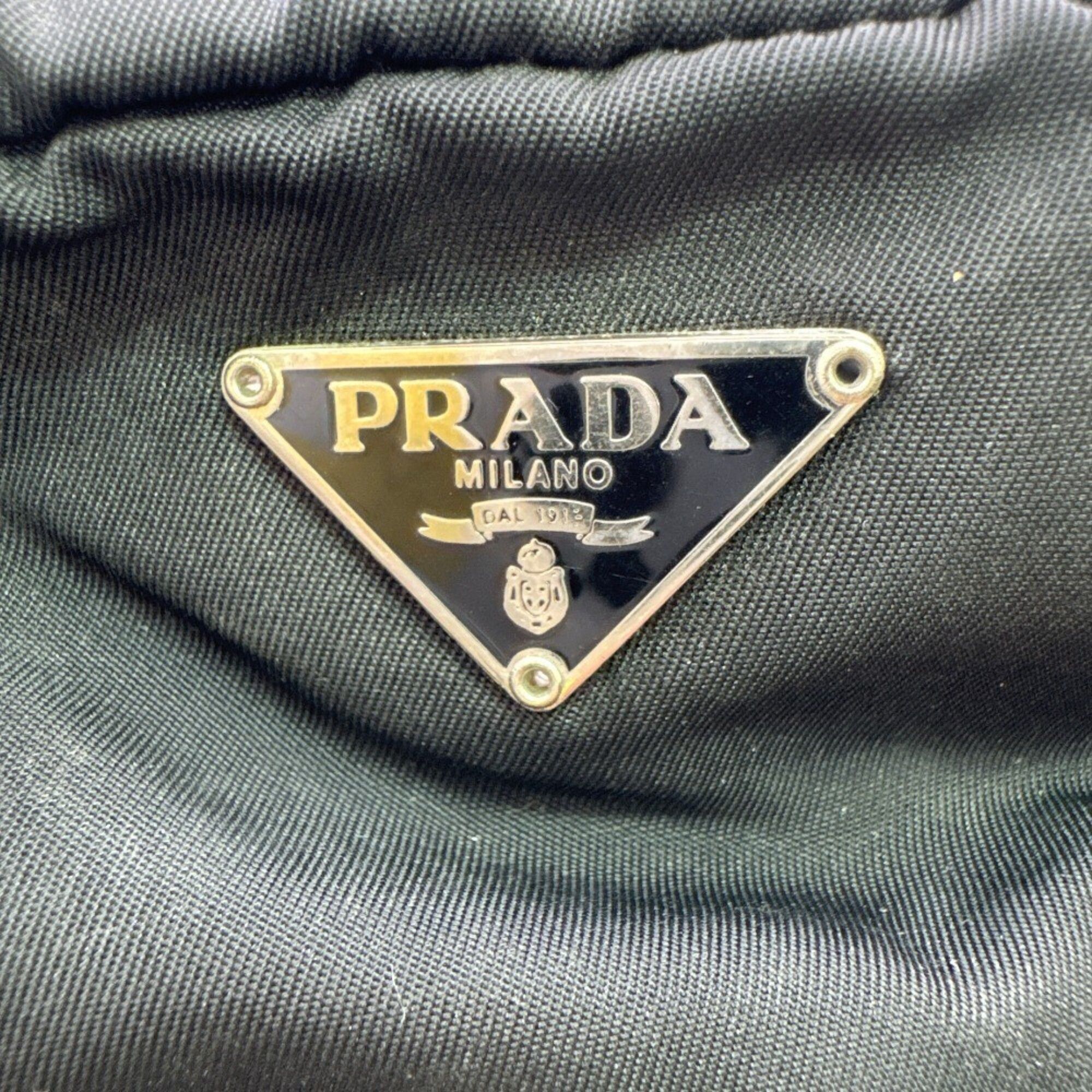 Prada Black Nylon Pouch (Pre-Owned) - Prada - Modalova