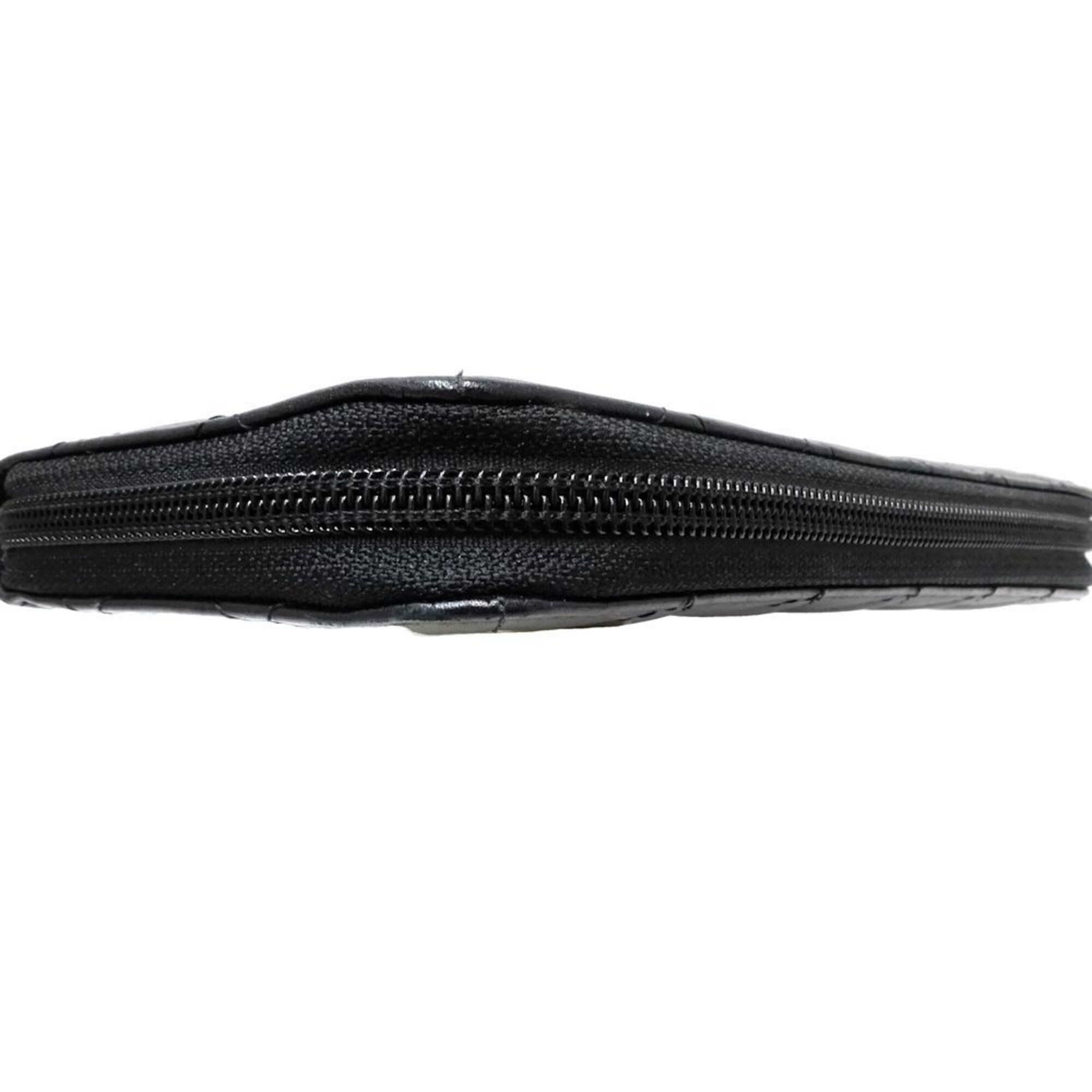 Leather Long Wallet (Bi-Fold) (Pre-Owned) - Chanel - Modalova