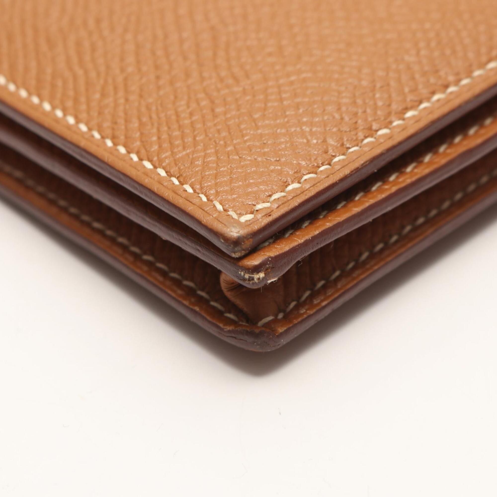 Epsom Leather Long Wallet (Bi-Fold) (Pre-Owned) - Hermes - Modalova