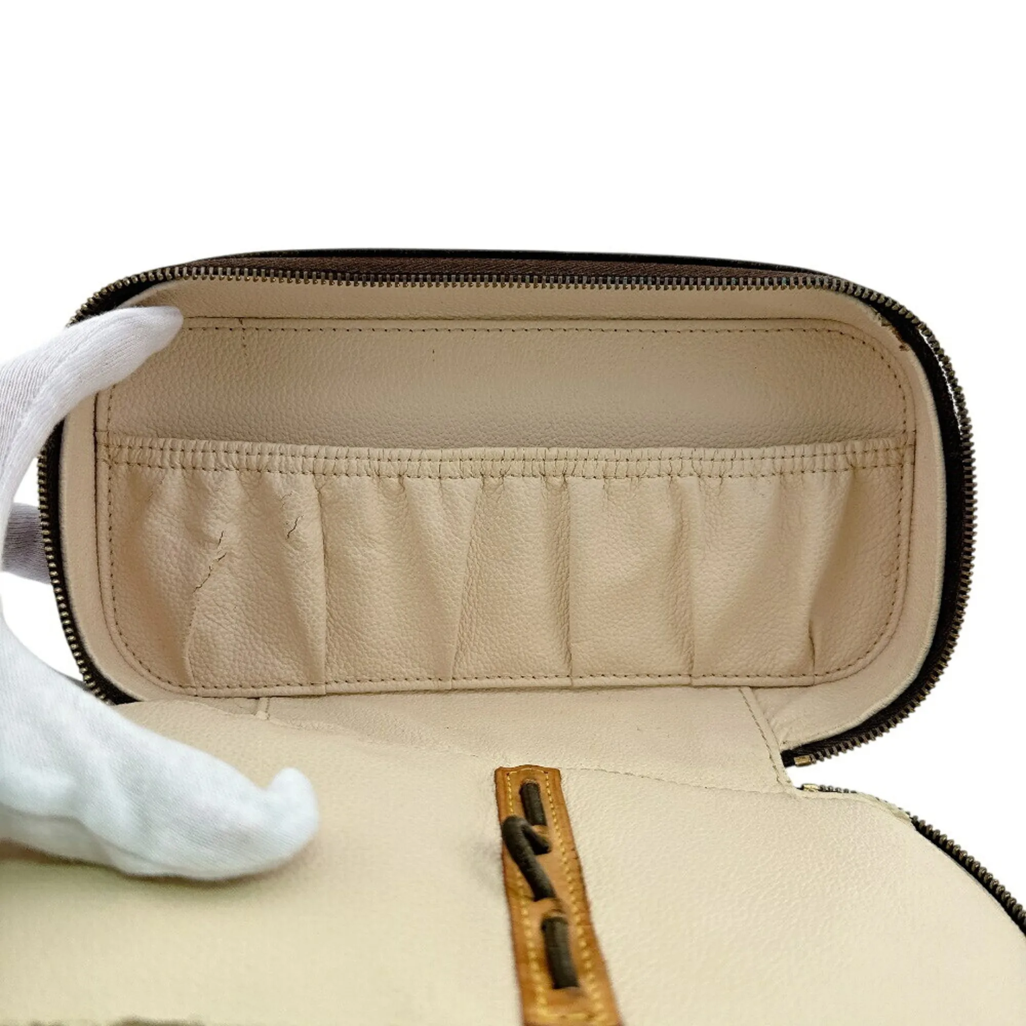 Monogram Leather Pouch (Pre-Owned) - Louis Vuitton - Modalova