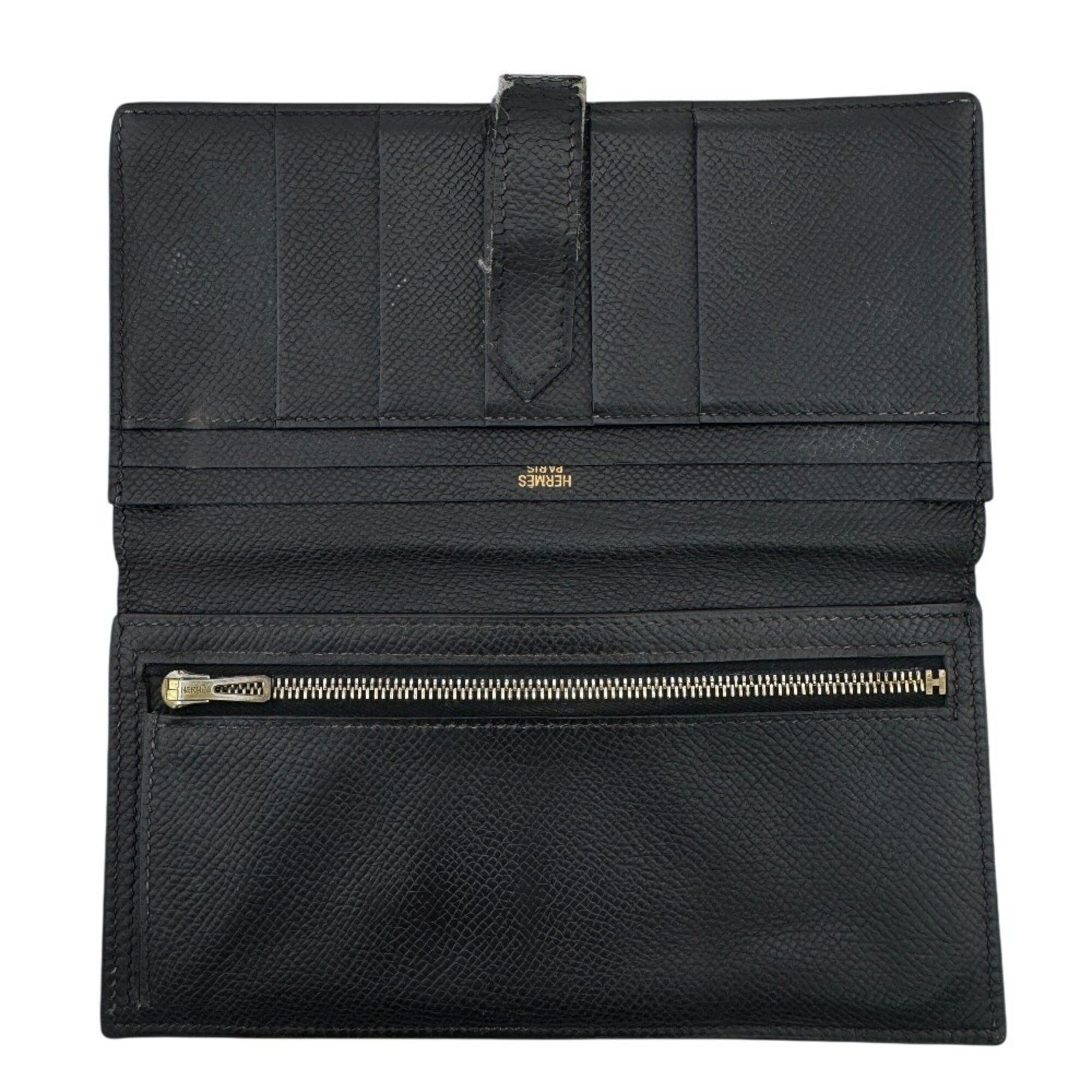 Leather Long Wallet (Bi-Fold) (Pre-Owned) - Hermes - Modalova