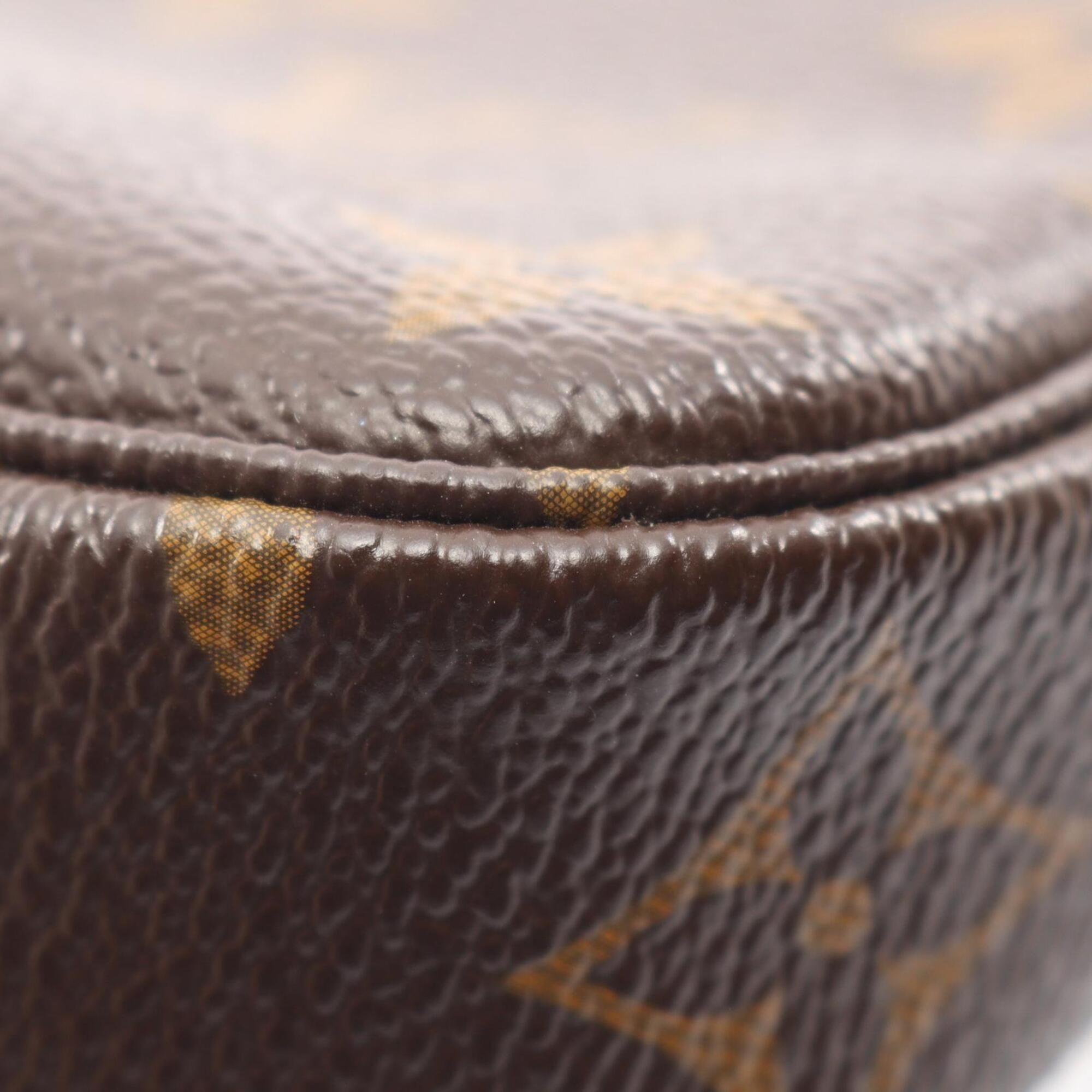 Monogram Coated Canvas Leather Handbag Pochette (Pre-Owned) - Louis Vuitton - Modalova