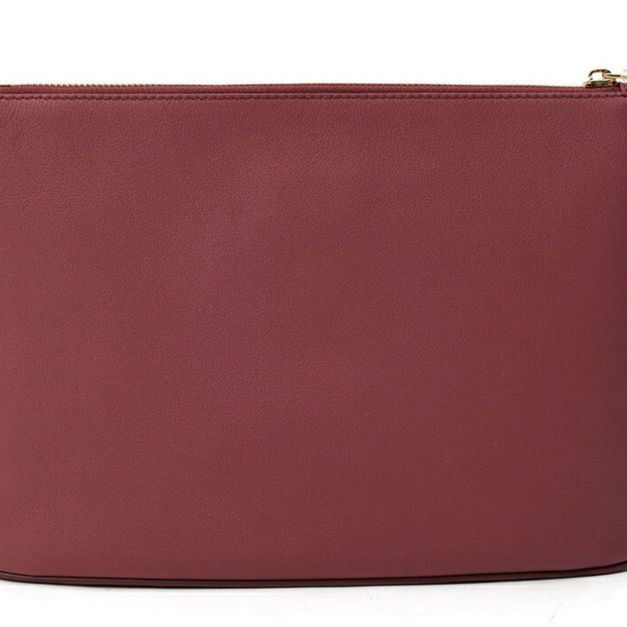 Leather Clutch Bag (Pre-Owned) - Loewe - Modalova