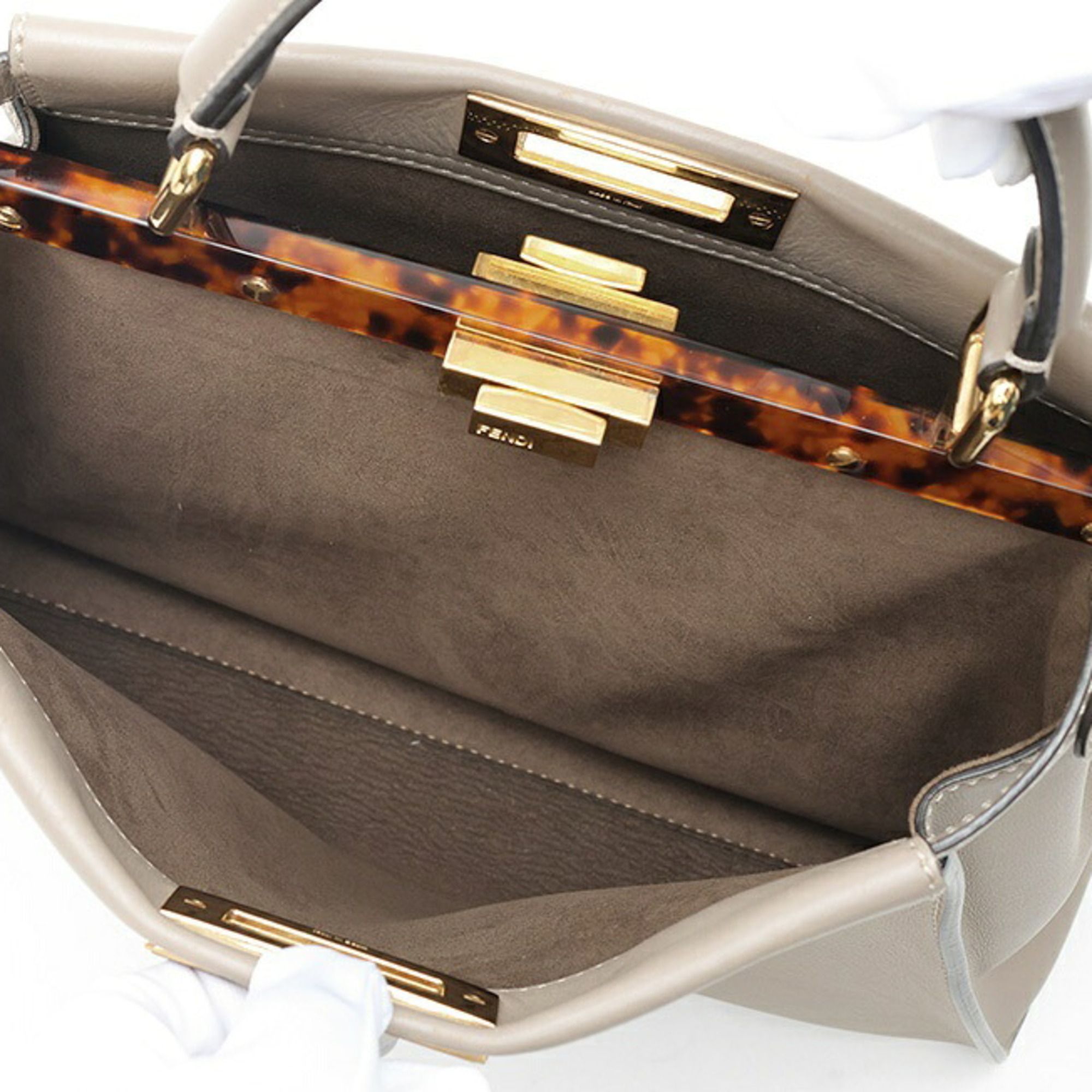 Leather Shoulder Bag (Pre-Owned) - Fendi - Modalova