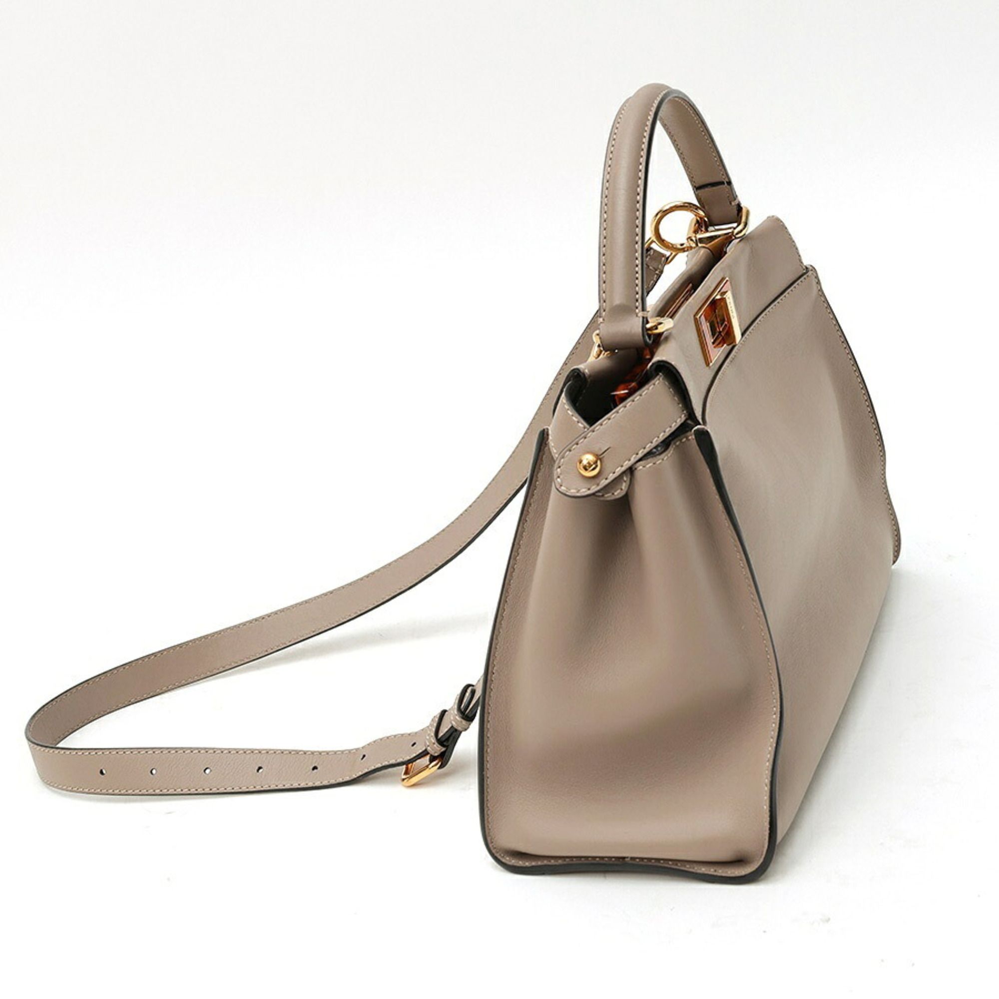 Leather Shoulder Bag (Pre-Owned) - Fendi - Modalova