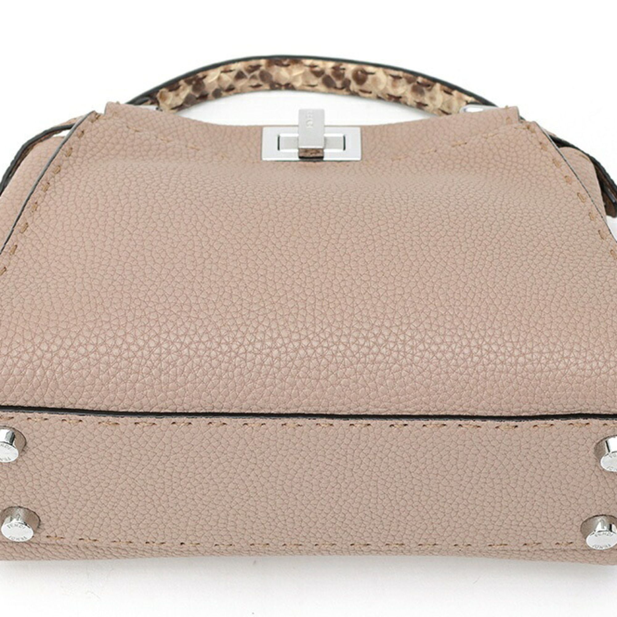Leather Handbag (Pre-Owned) - Fendi - Modalova