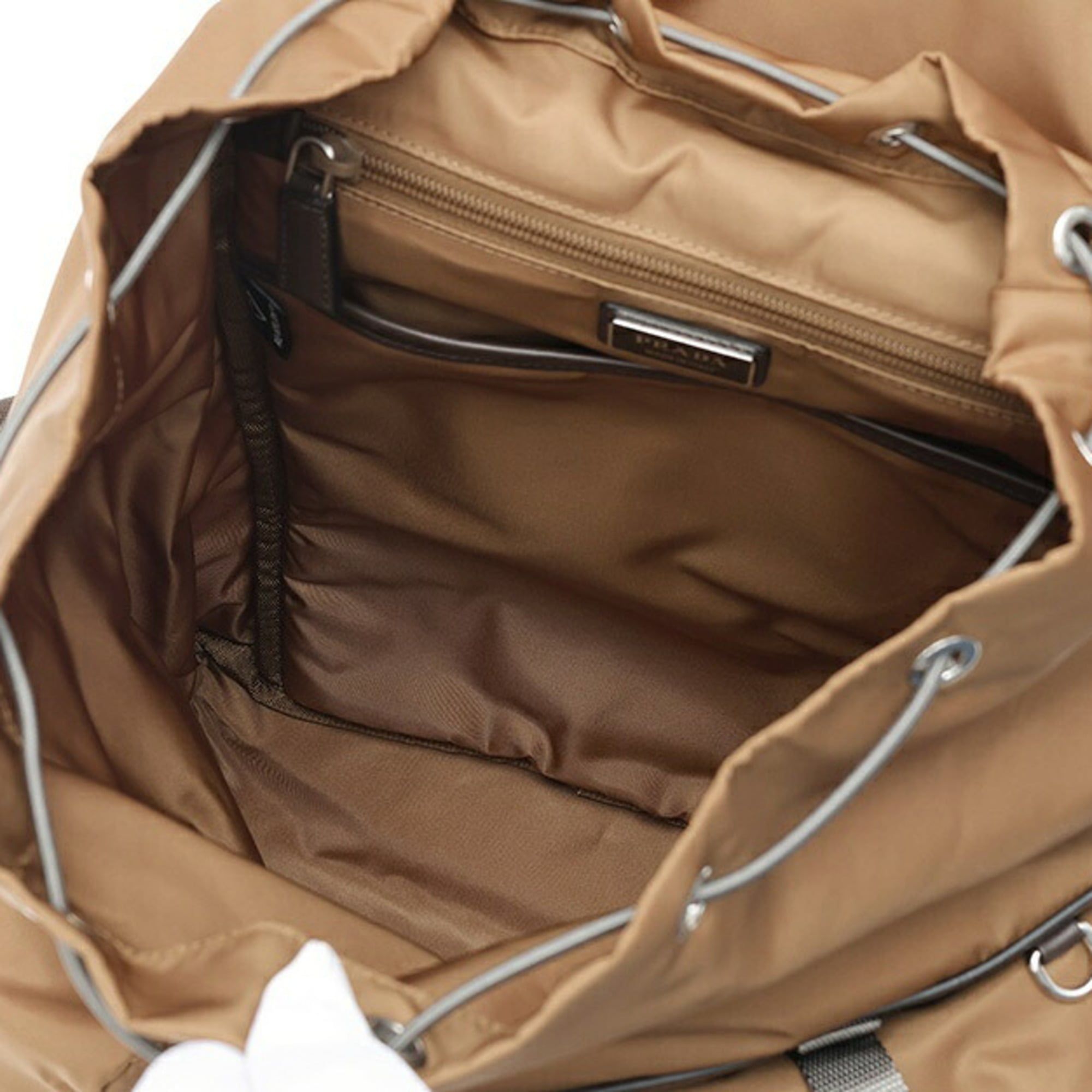 Nylon Leather Backpack (Pre-Owned) - Prada - Modalova