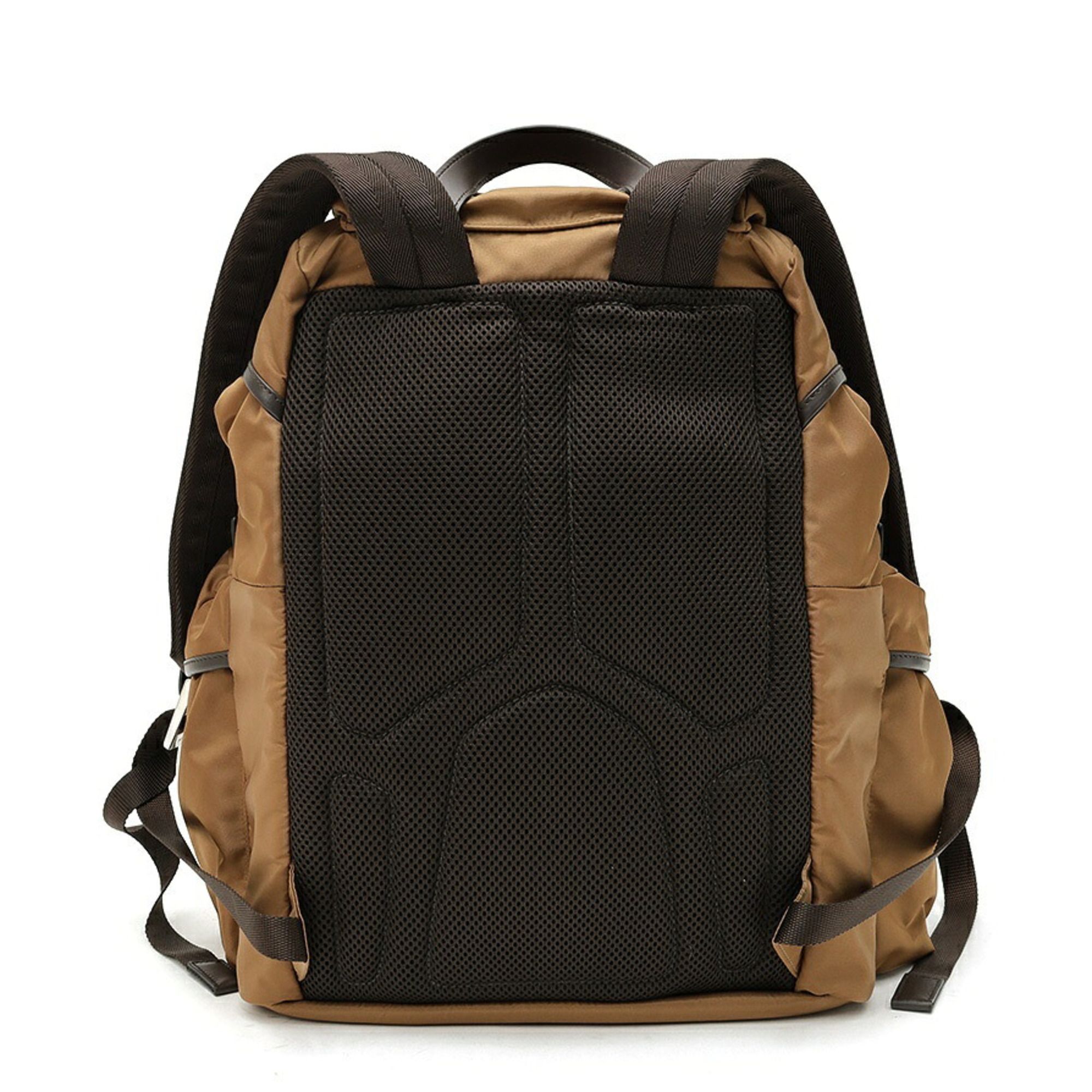 Nylon Leather Backpack (Pre-Owned) - Prada - Modalova
