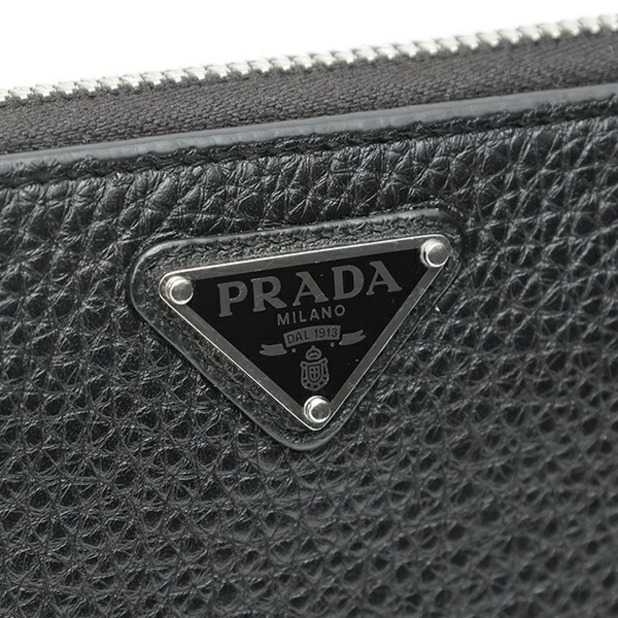 Leather Long Wallet (Bi-Fold) (Pre-Owned) - Prada - Modalova