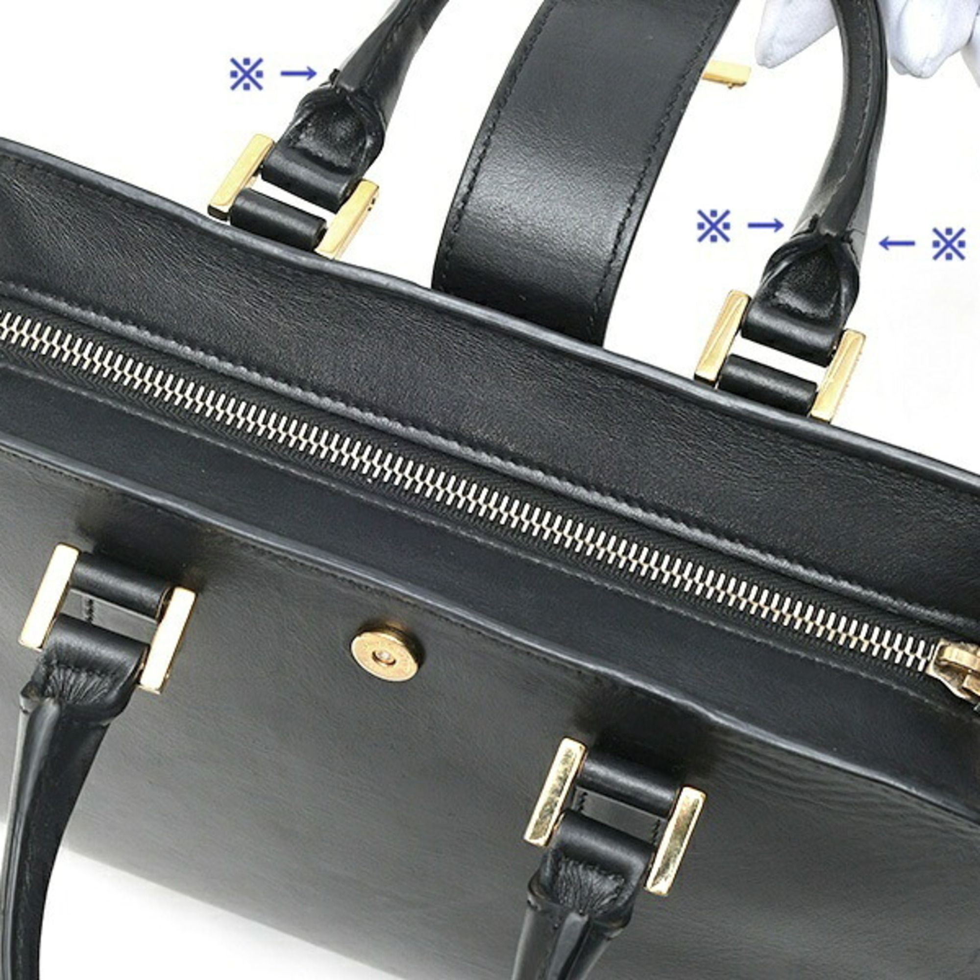 Leather Shoulder Bag (Pre-Owned) - Saint Laurent - Modalova
