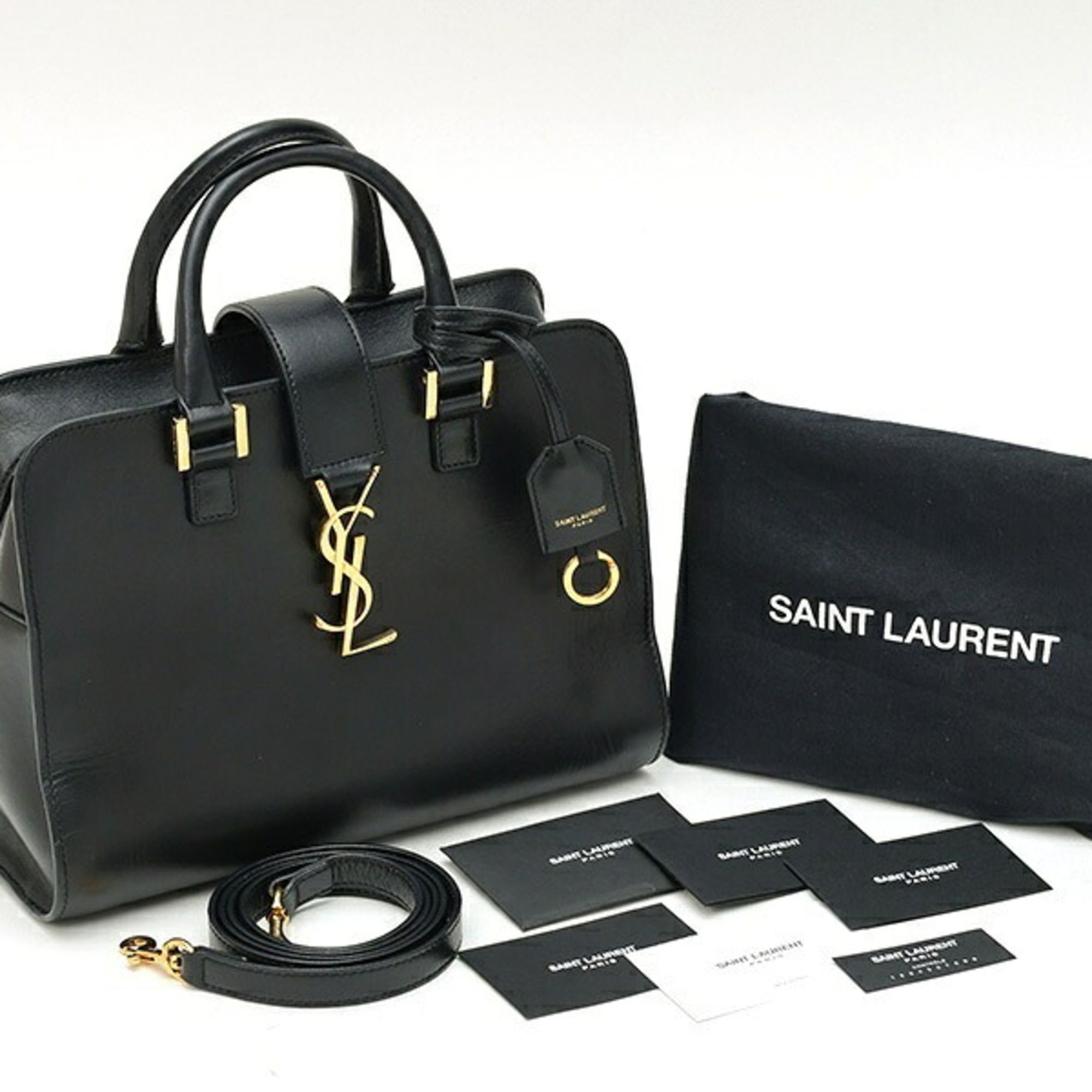 Leather Shoulder Bag (Pre-Owned) - Saint Laurent - Modalova