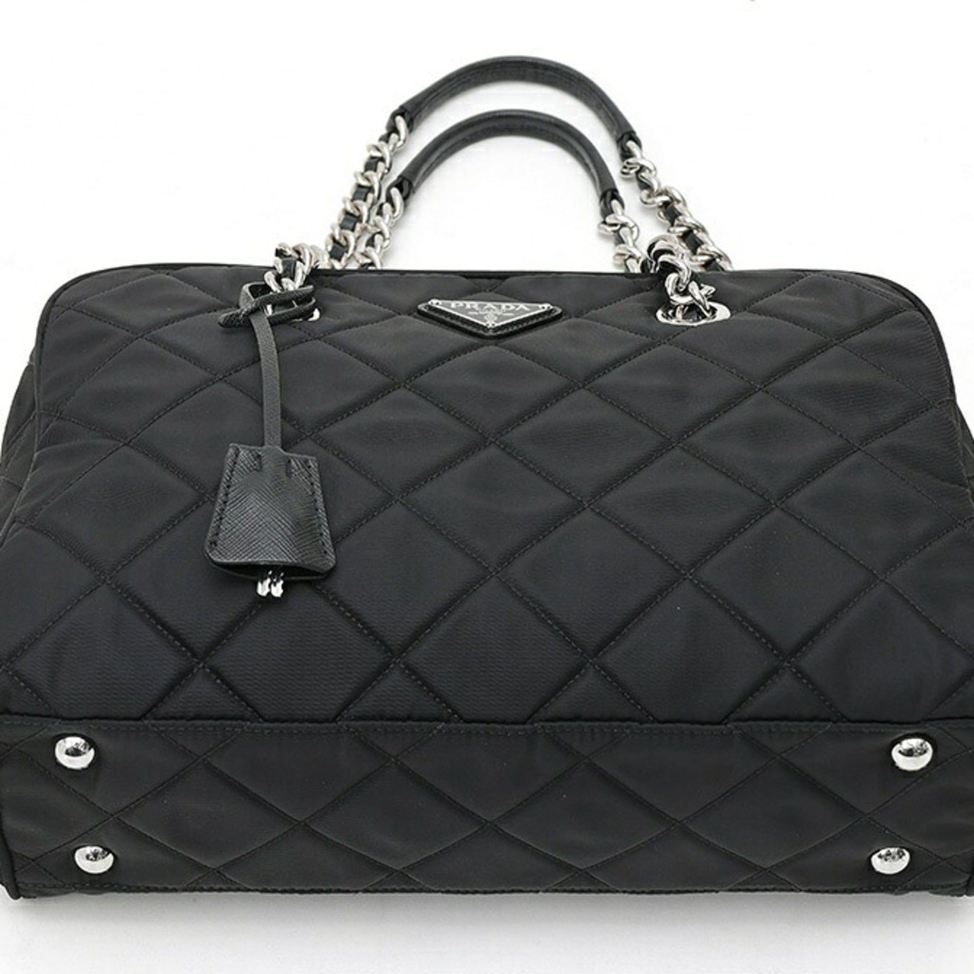 Fabric Boston Bag Shoulder Bag (Pre-Owned) - Prada - Modalova