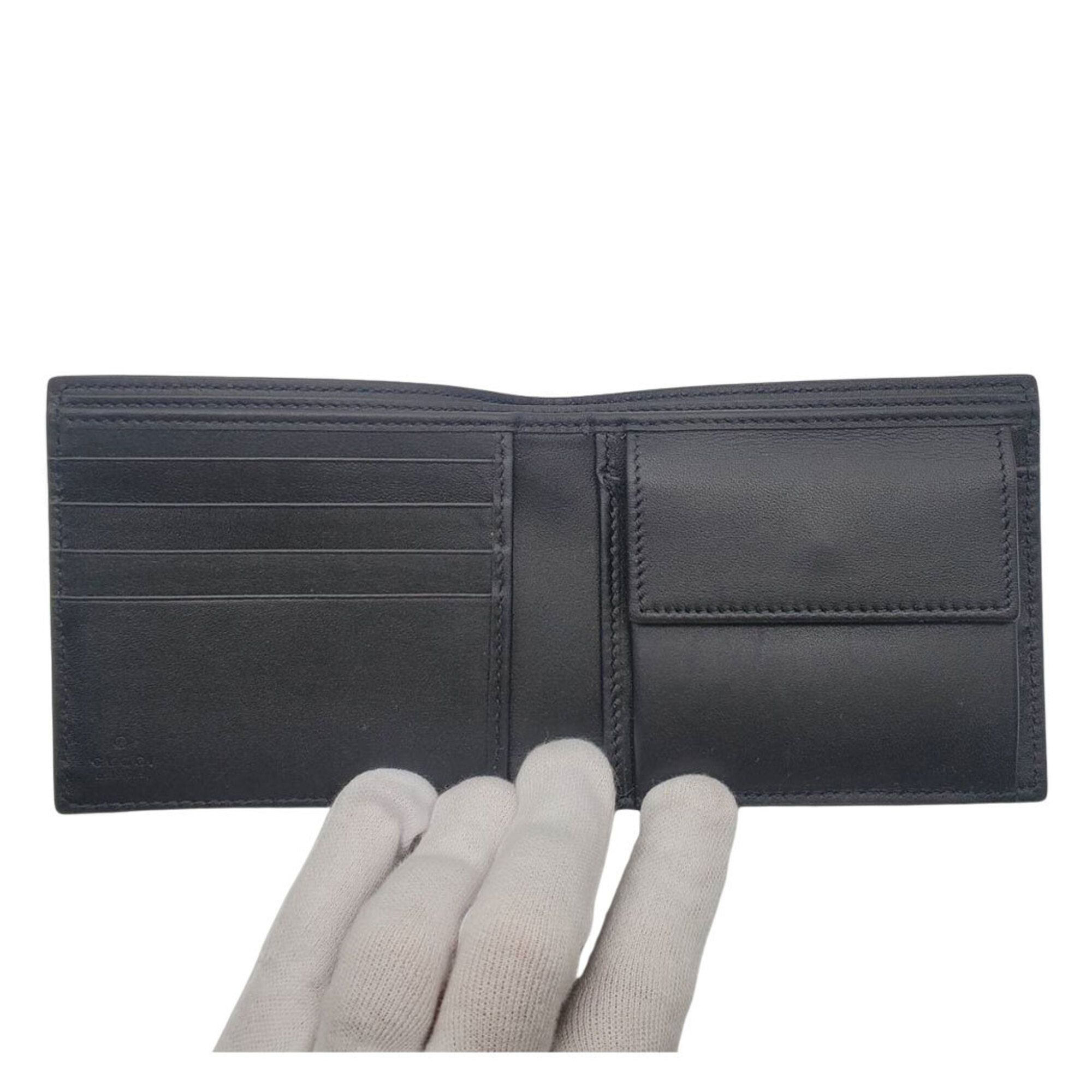 Leather Wallet (Bi-Fold) (Pre-Owned) - Gucci - Modalova