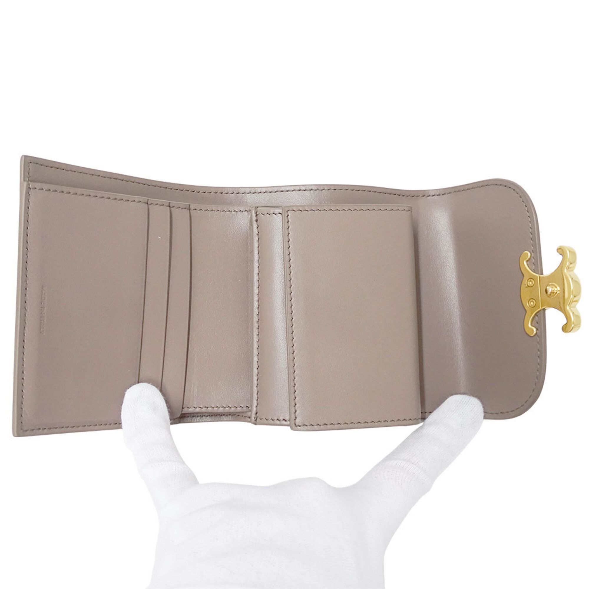 Leather Wallet (Tri-Fold) (Pre-Owned) - Celine - Modalova